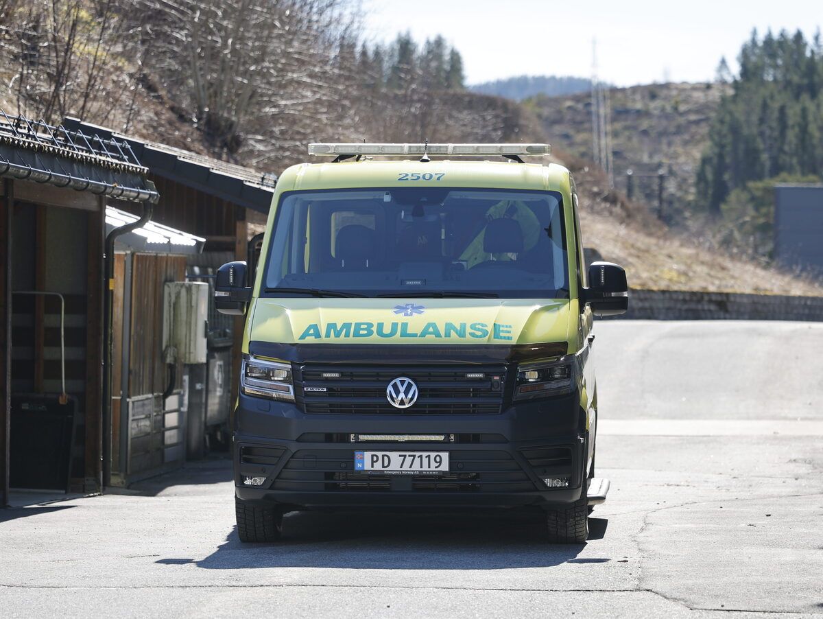 Mann skadet i alvorlig ulykke