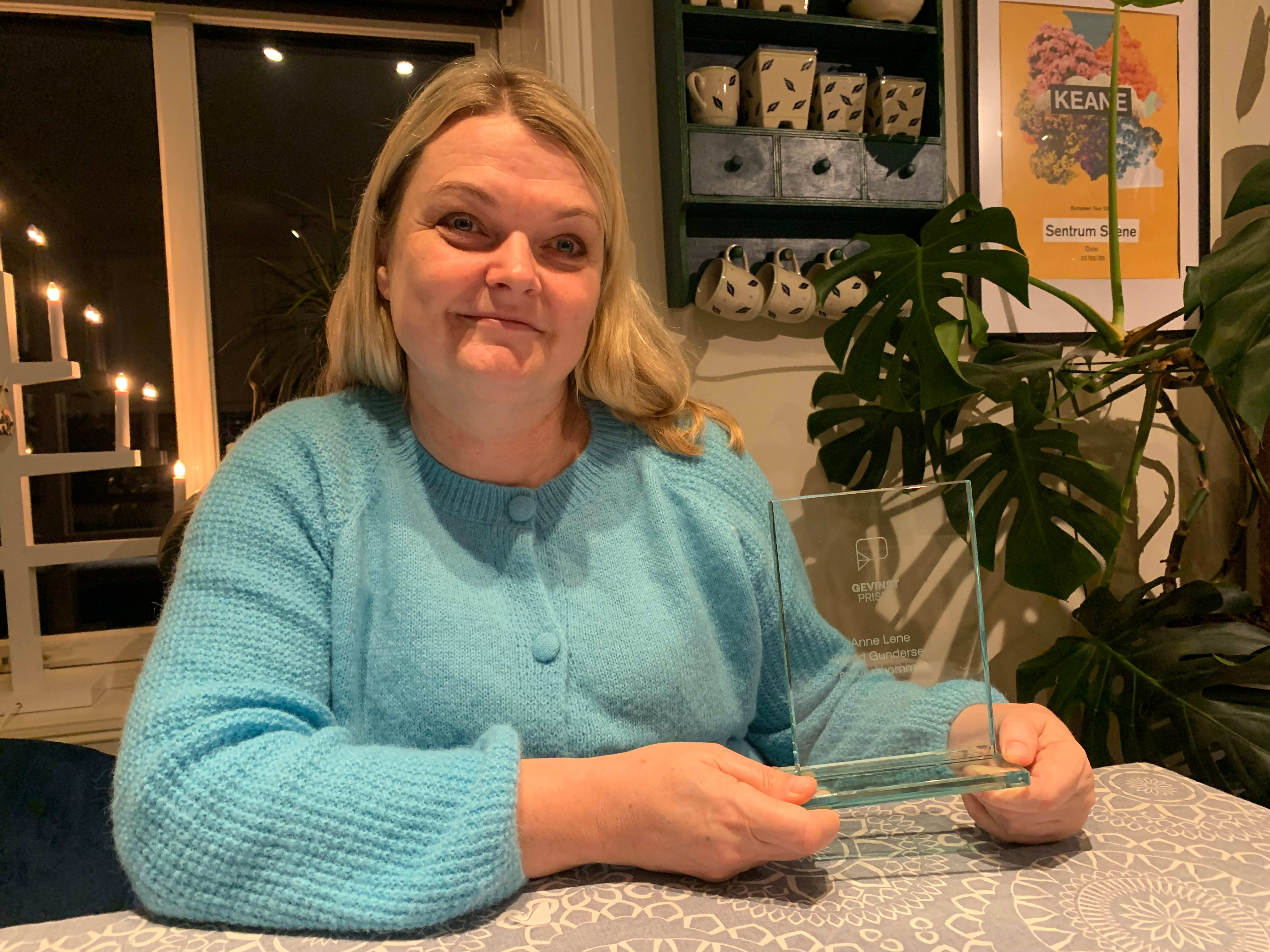 Hedret med pris: – Hyggelig å få en anerkjennelse