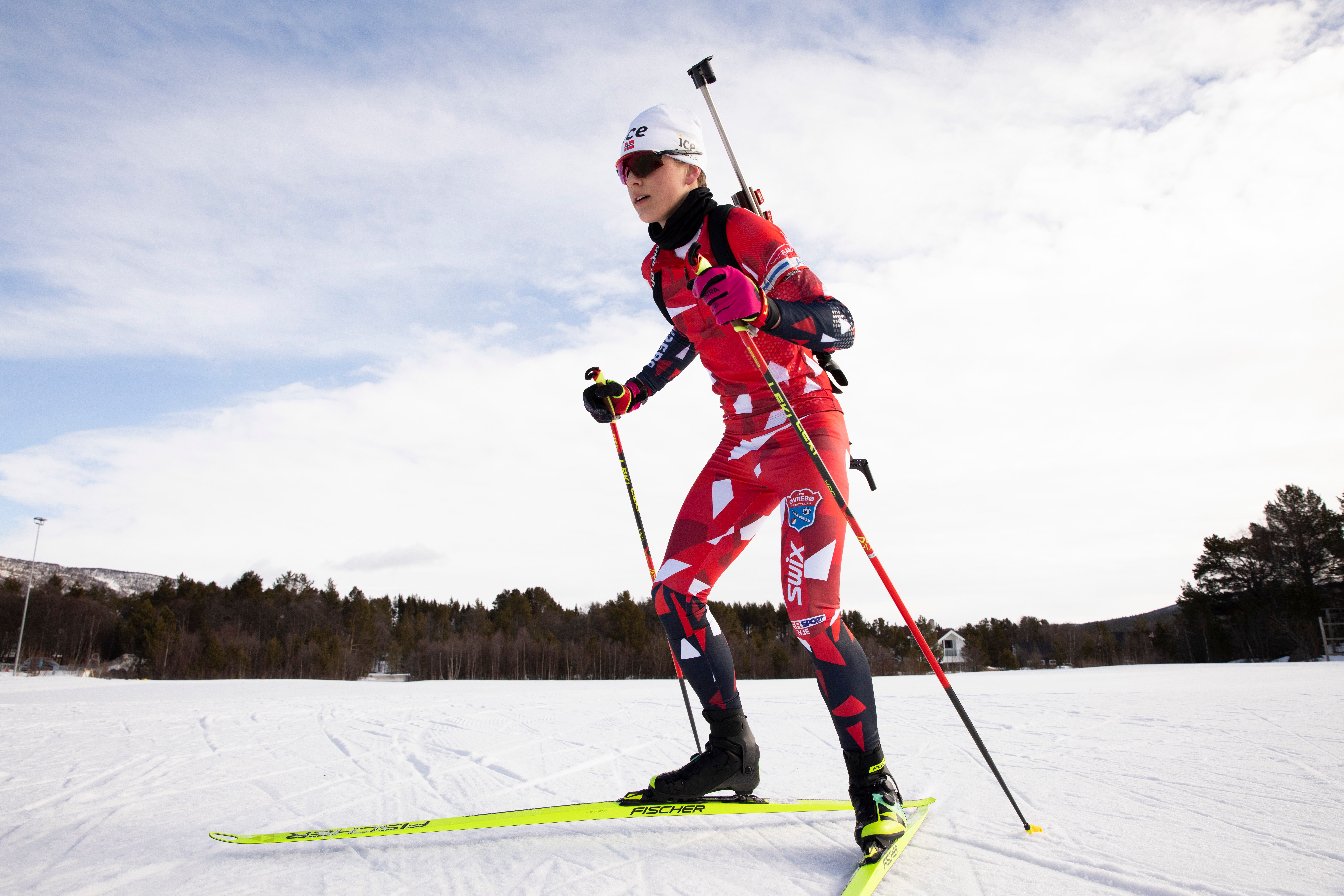 Rising Biathlete Shows Formidable Development