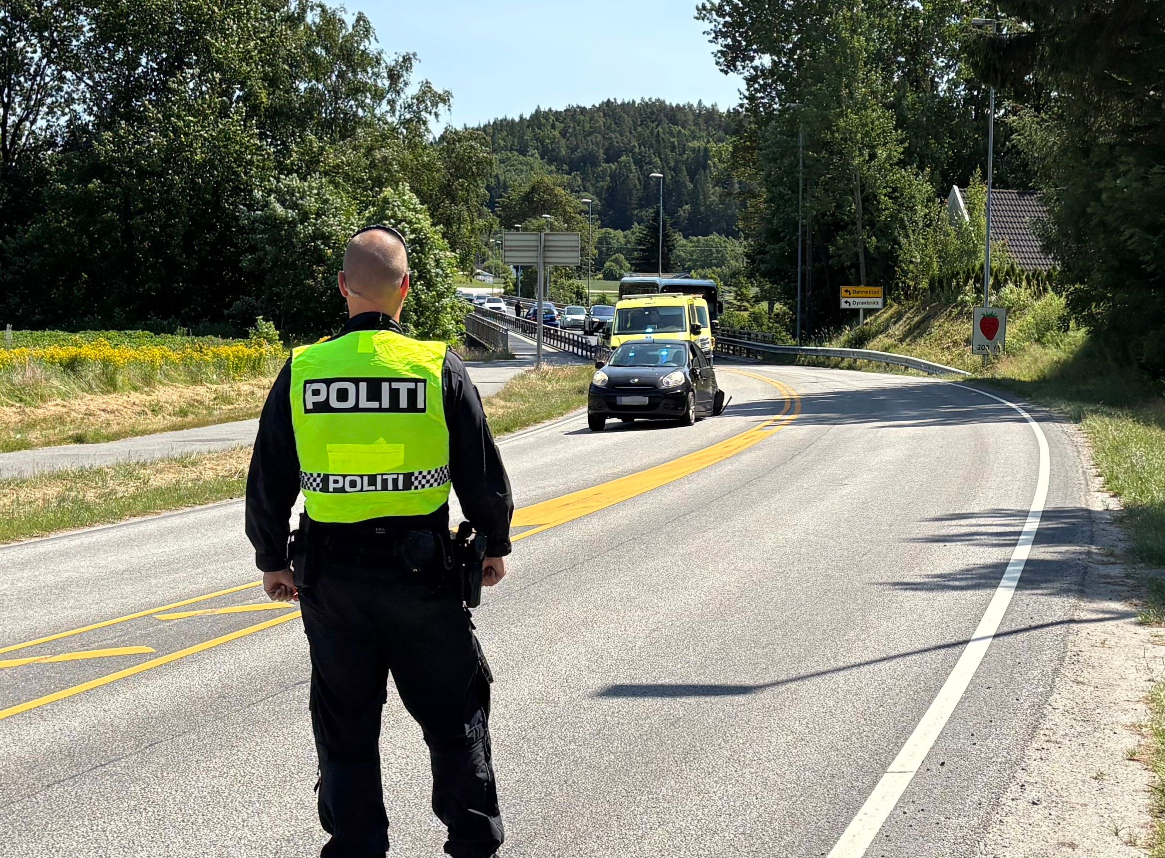 To biler i ulykke