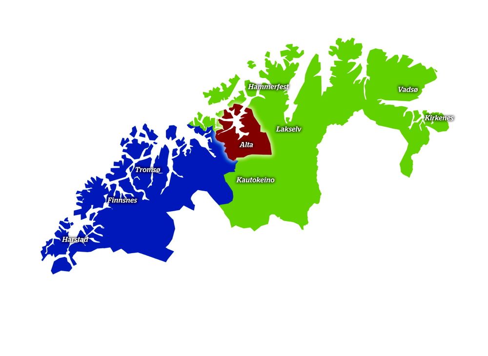 Levere hårdtarbejdende højde Utredet ikke Alta-exit fra Finnmark - altaposten.no
