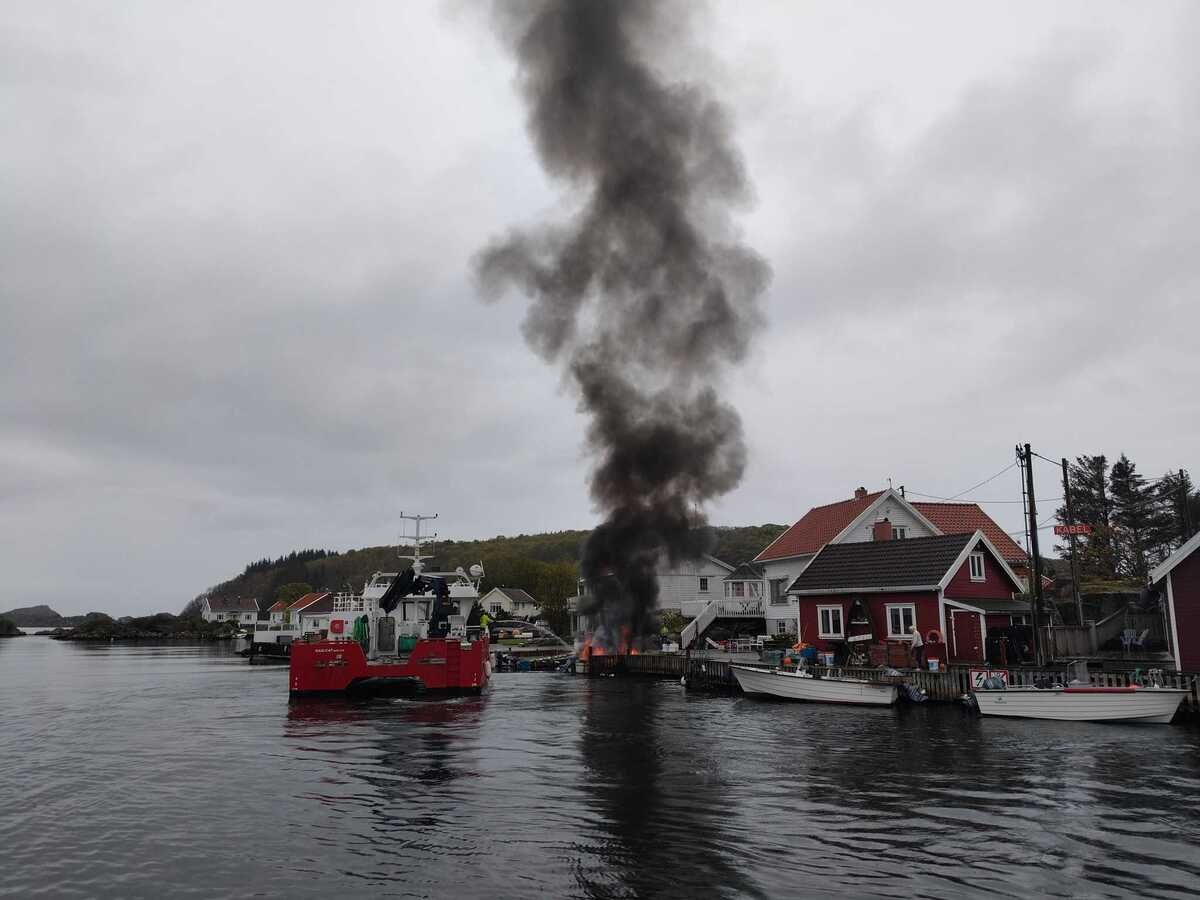 Brann i fritidsbåt