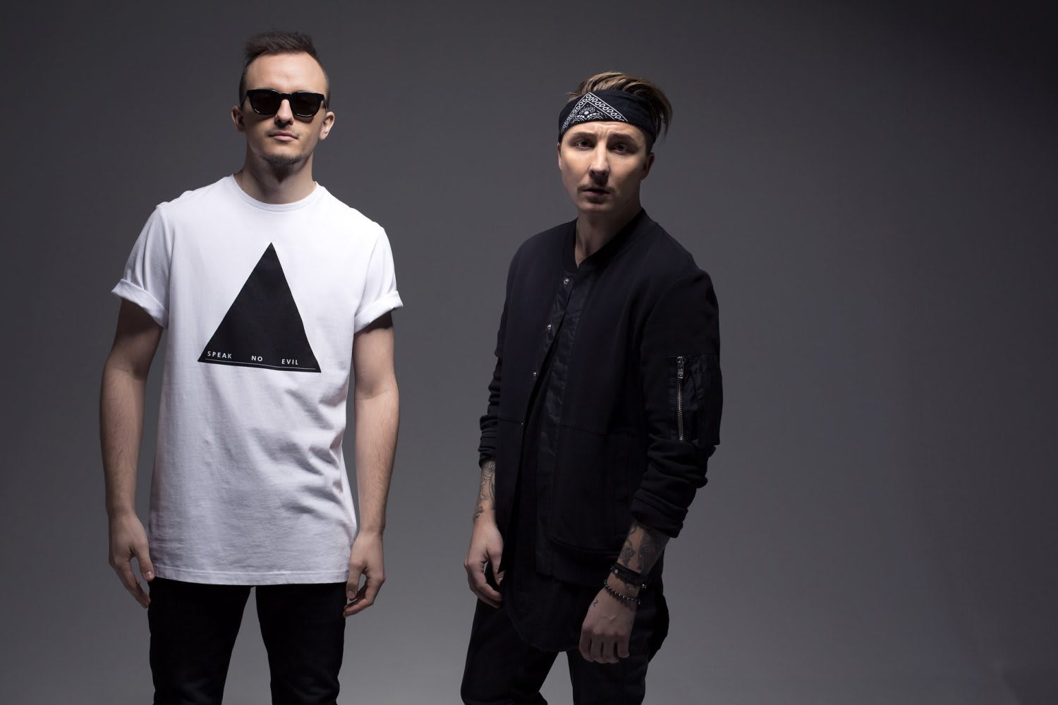 Martin Tungevaag t.v. og Robbin Söderlund (Raaban) rigger seg til en ny livlig festivalsommer. De har lansert singelen «All for Love» som den første i 2018.