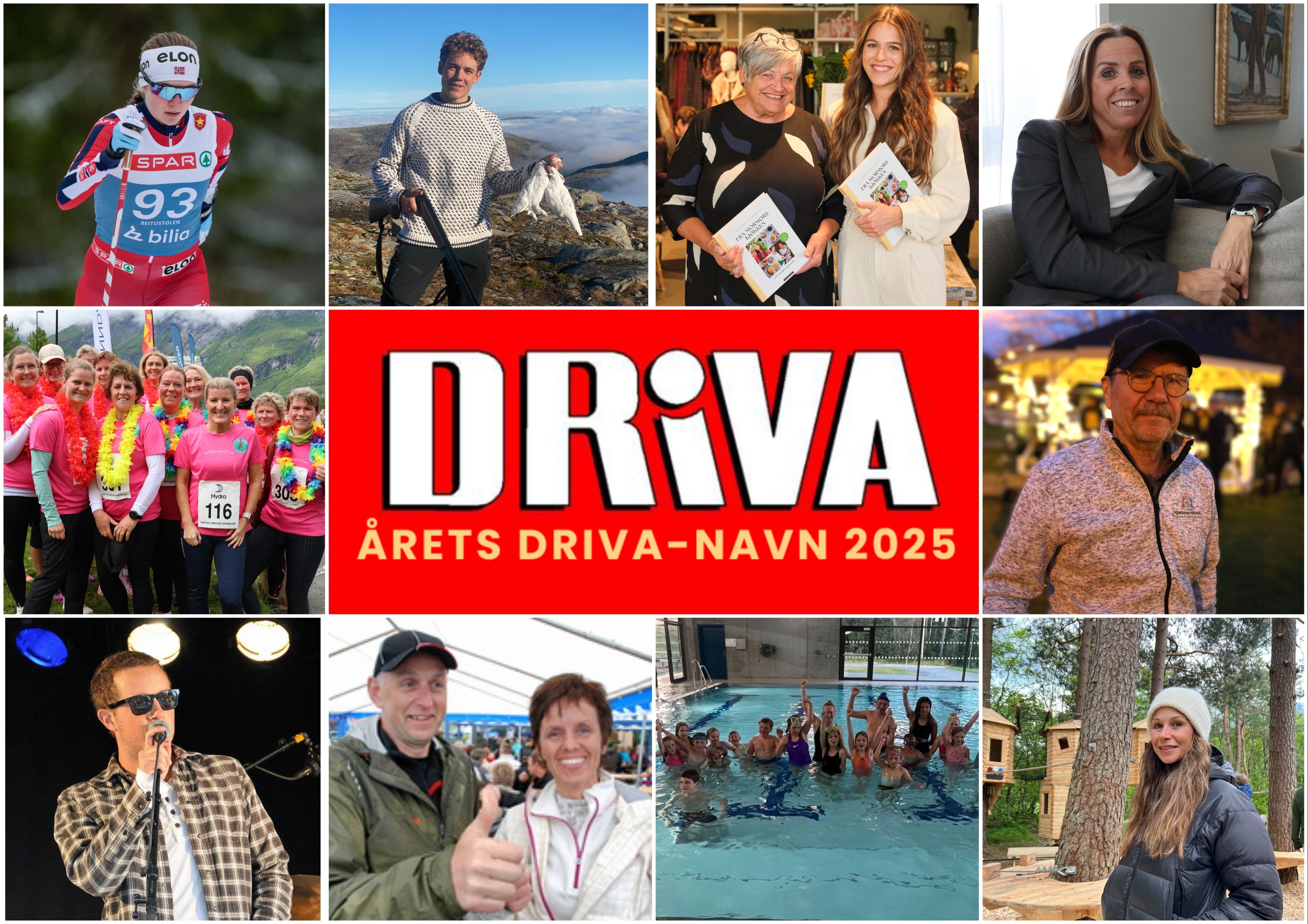 Her kan DU stemme på Årets Driva-navn! - driva.no