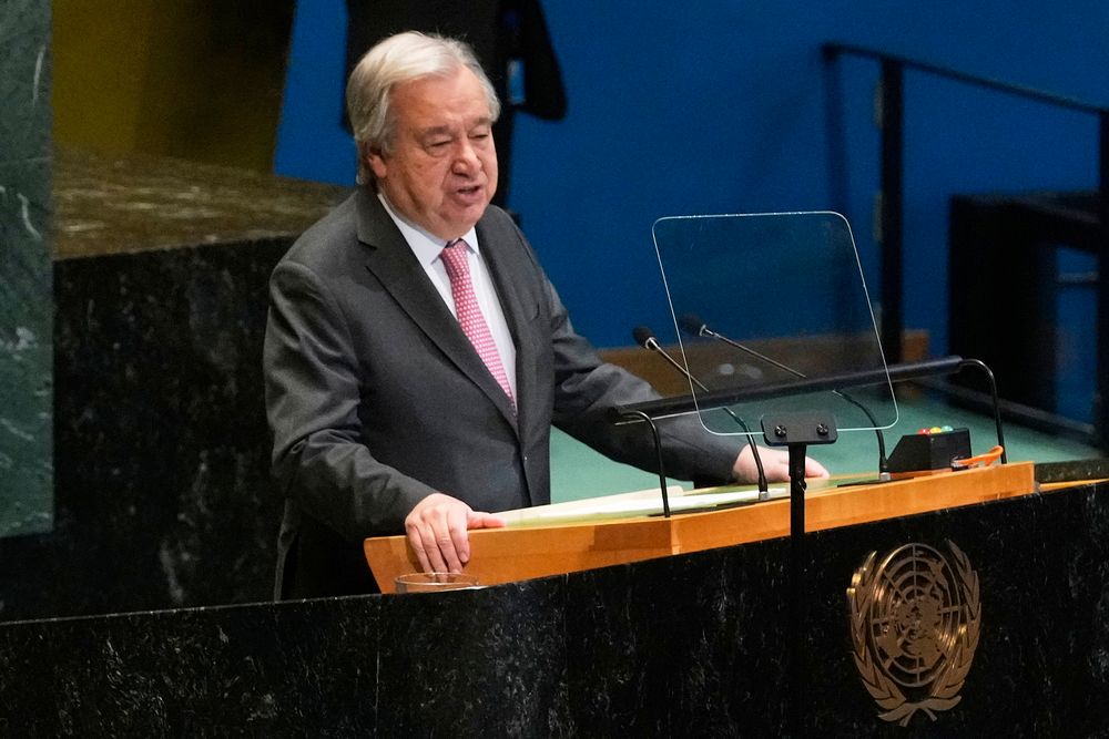 FN-sjefen: Gazas siste livliner kollapser