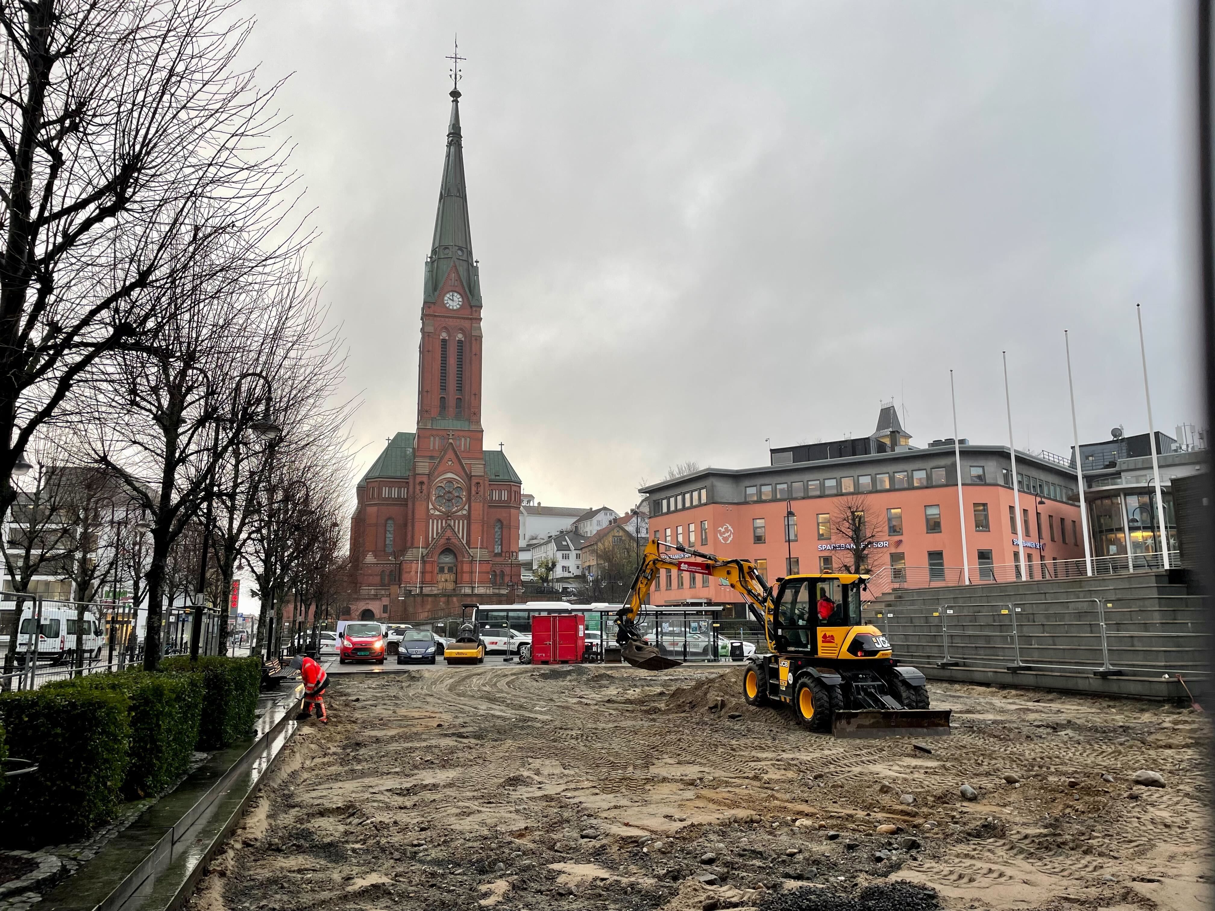 Derfor Graves Hele Plassen Midt I Sentrum Opp Agderposten no