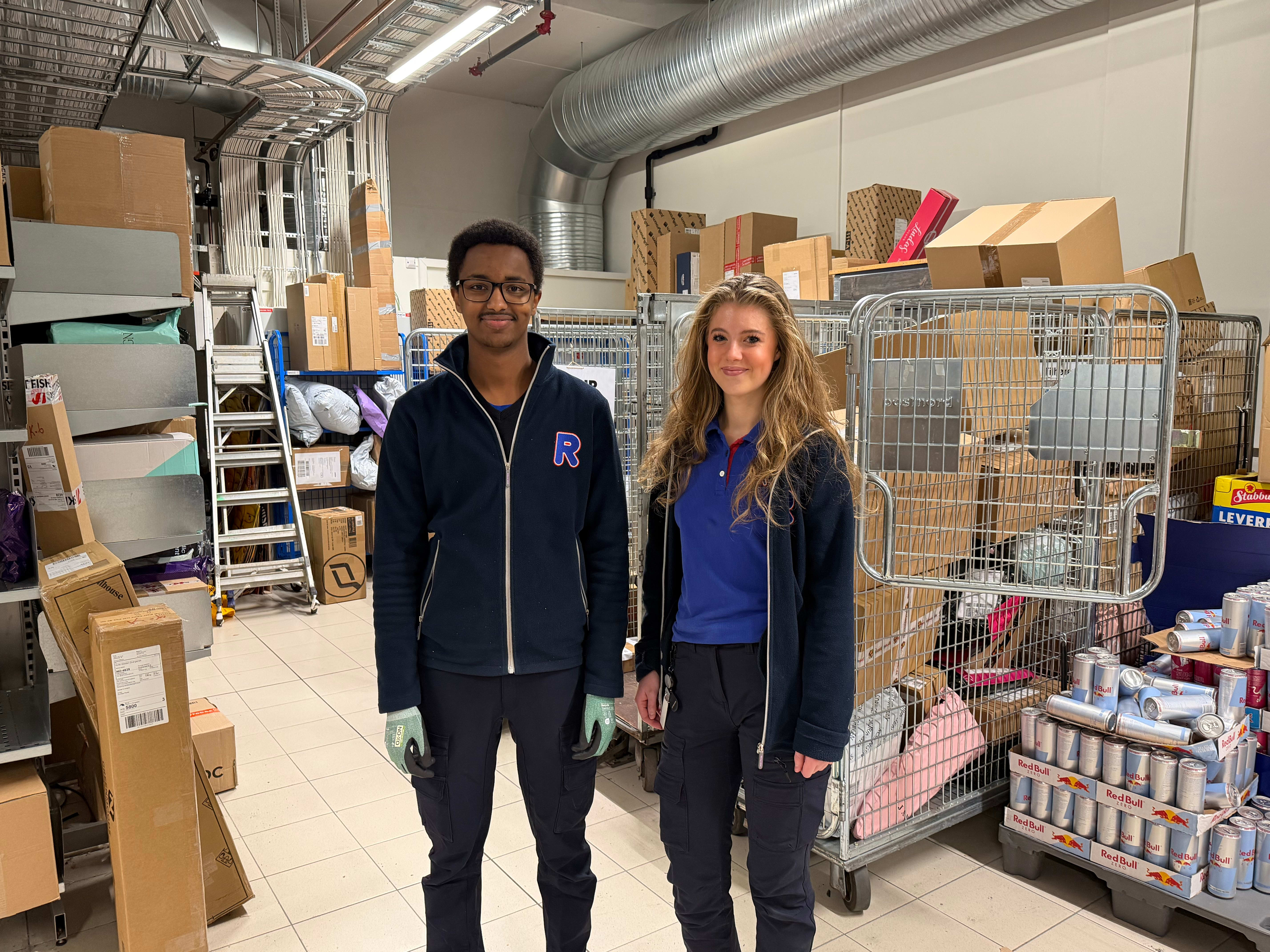 Her er det fullt. Måtte sende ut meldinger til kundene.