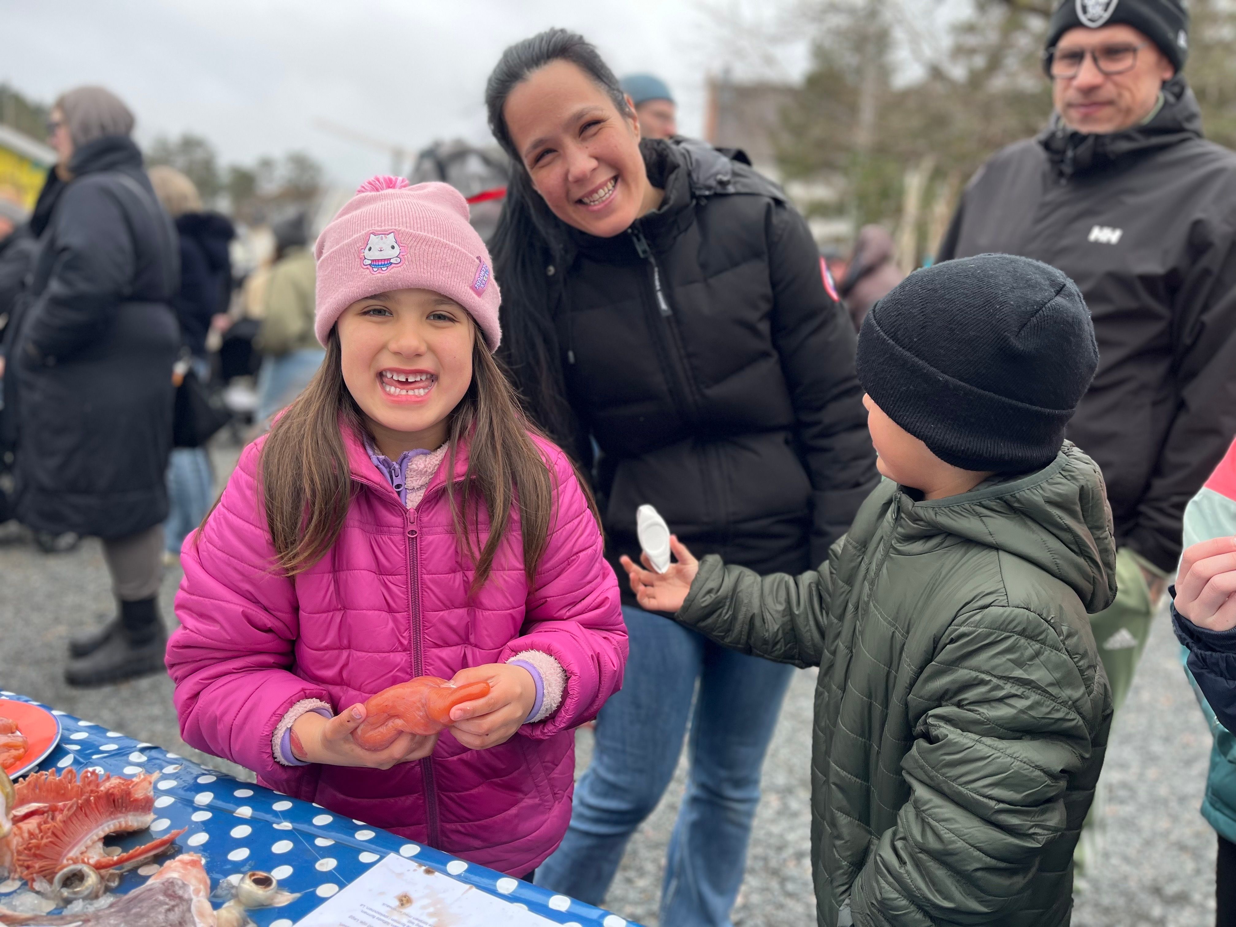 Smekk­fullt på sjømat­fest: – Den gøyeste dagen i året