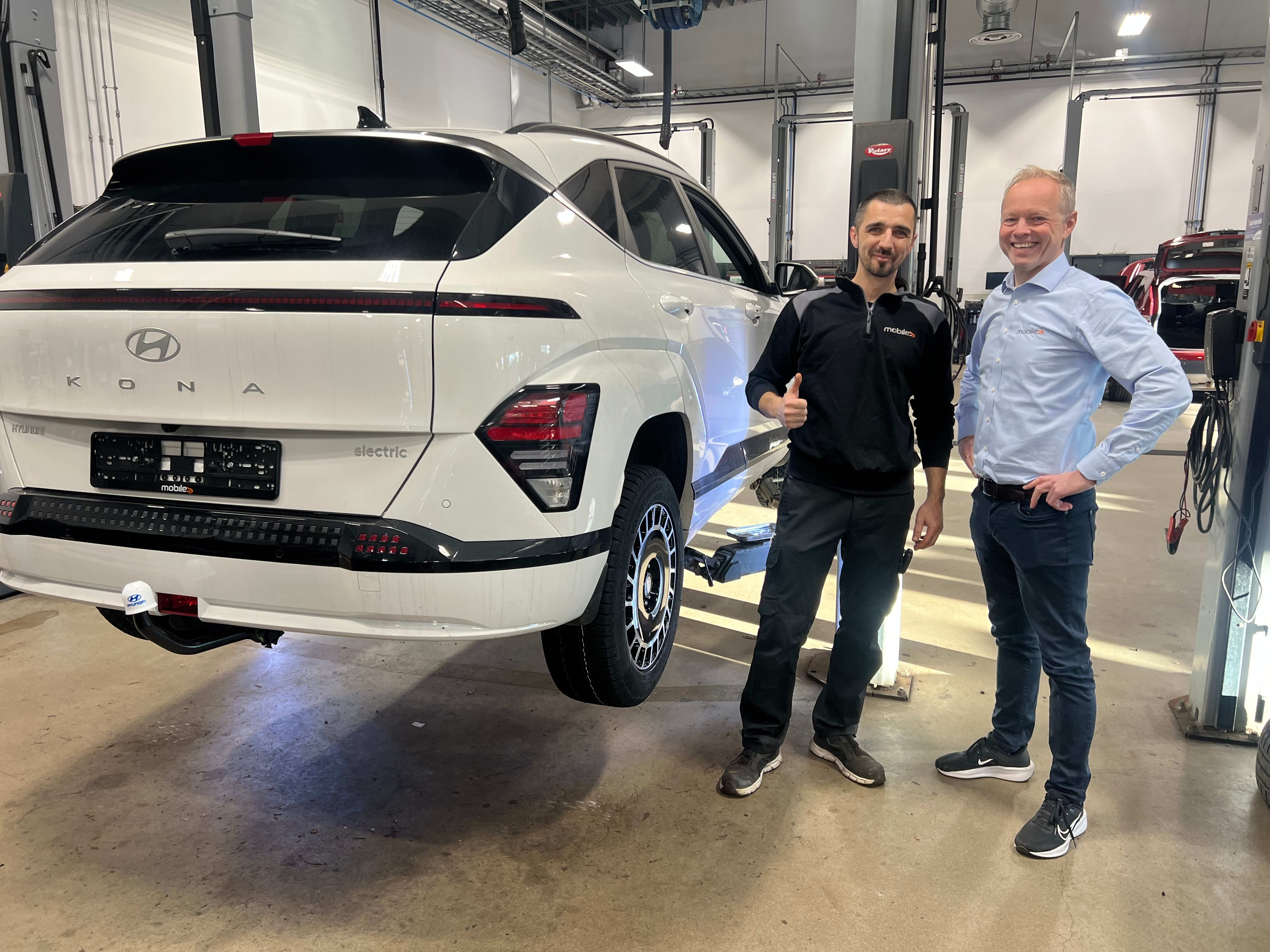 Ukrainsk flykt­ning fikk meka­niker­jobb