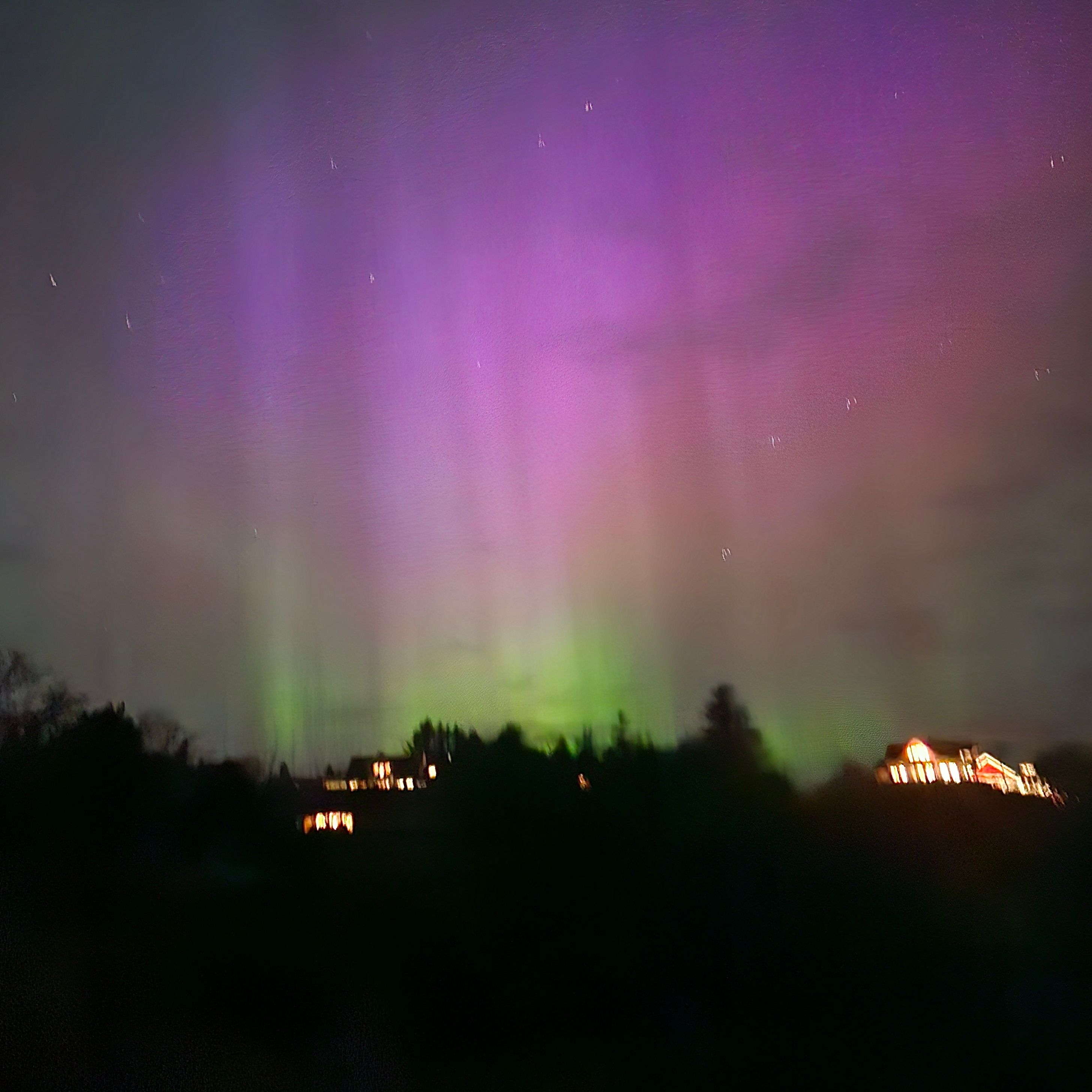 Spekta­kulært nordlys: – Det var kjapt over