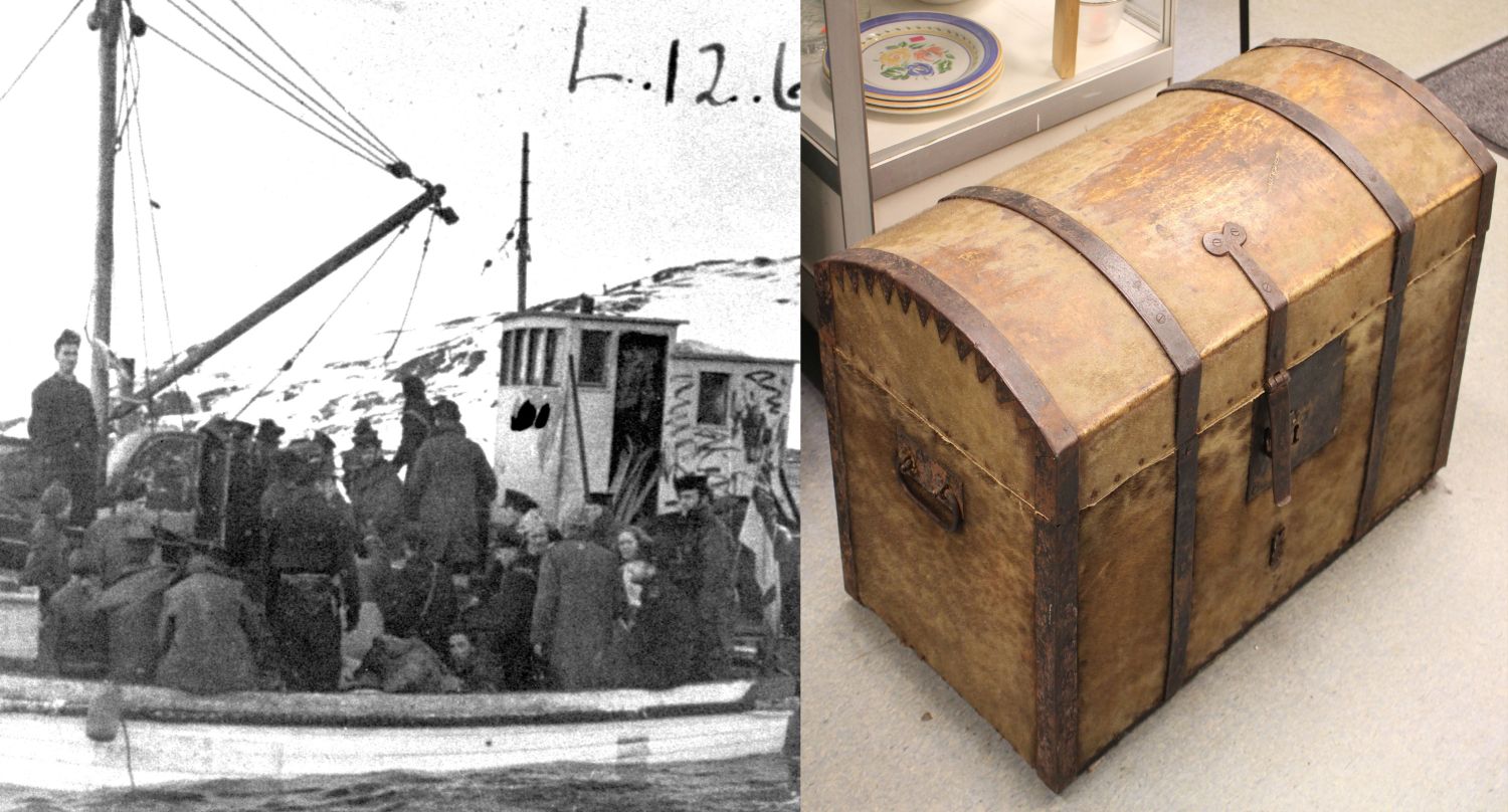 Tvangsevakueringa Av Finnmark 1944 Berget Kista Med S lvt yet Itromso no