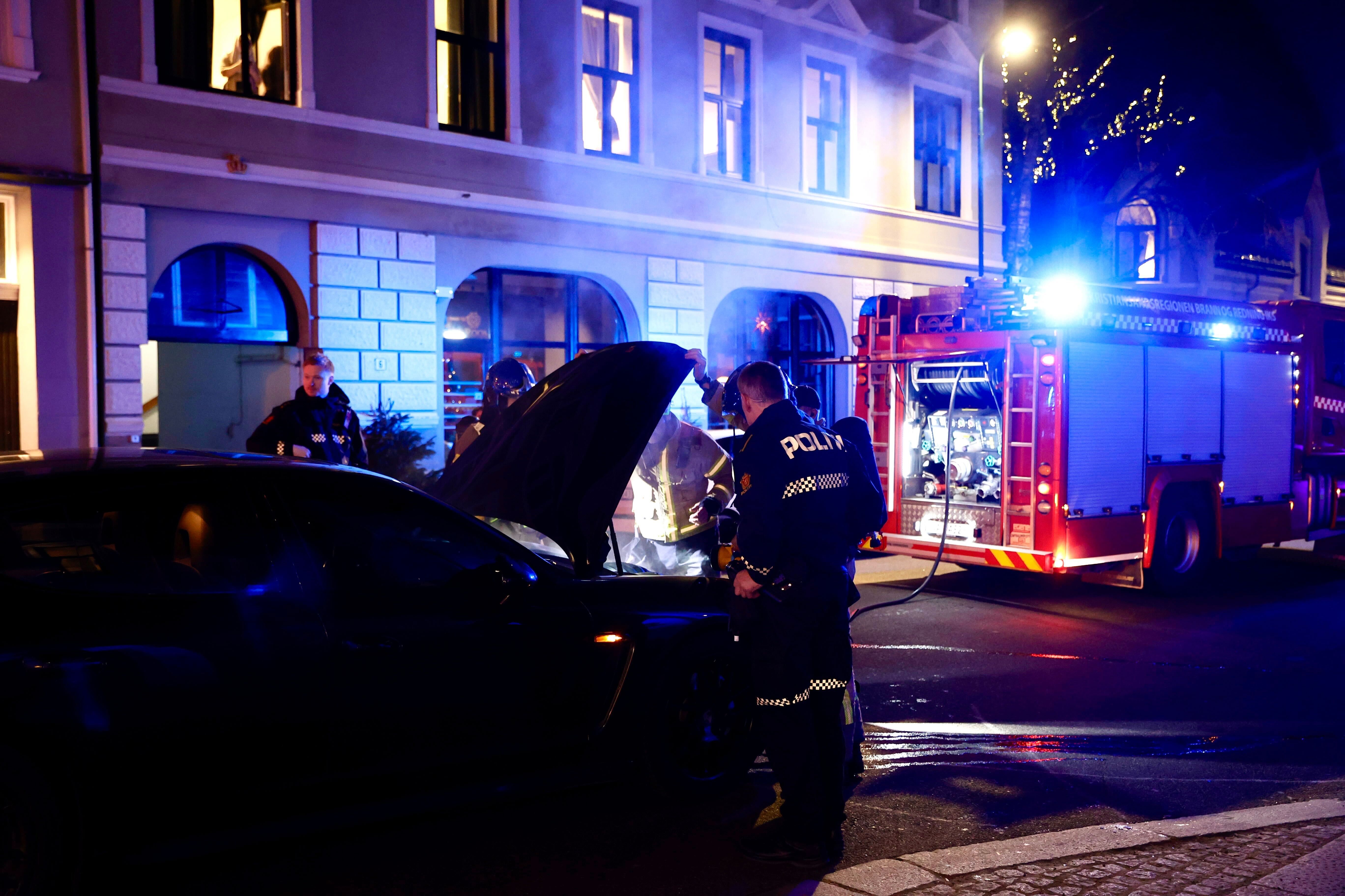 Rykket ut til brann: – Det var bare kjølevæska