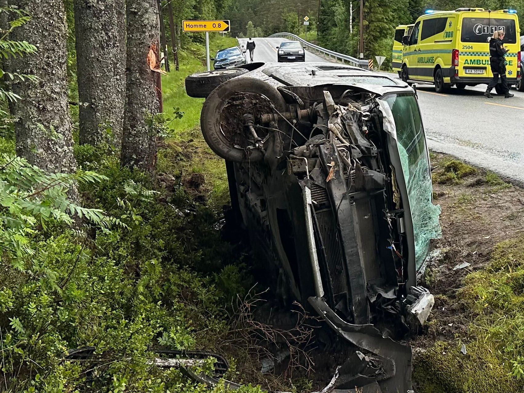 Store skader etter utforkjøring