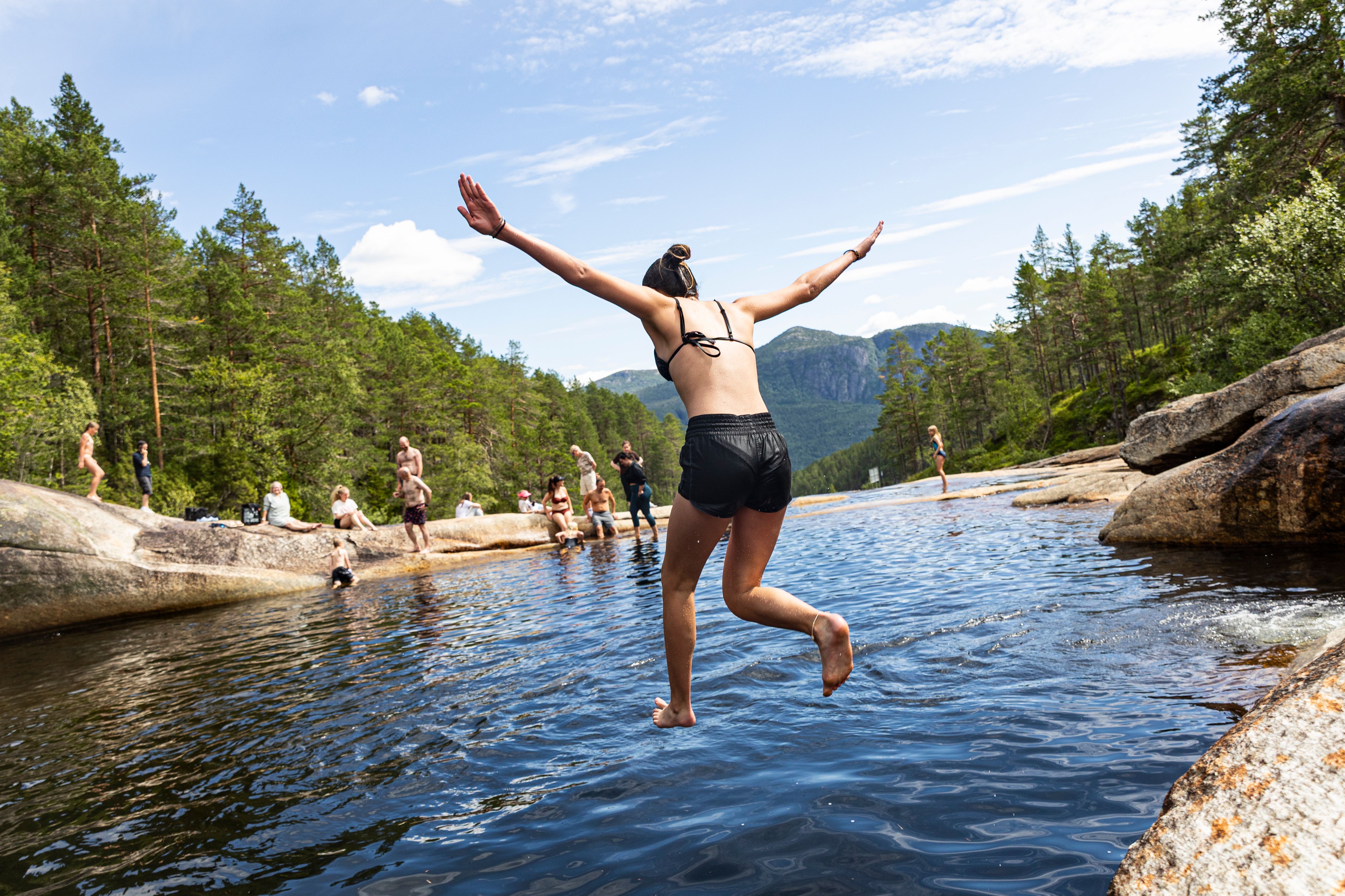 Kan bli 25 grader: – Bedre og bedre dag for dag