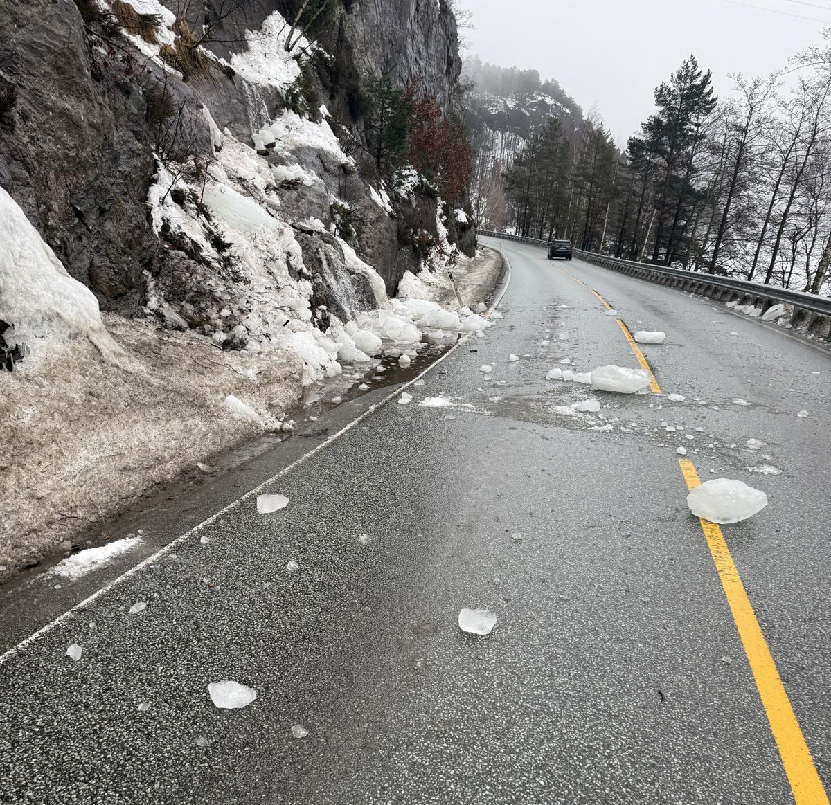 Nytt is ras på samme sted: – Jeg fikk bråbremset