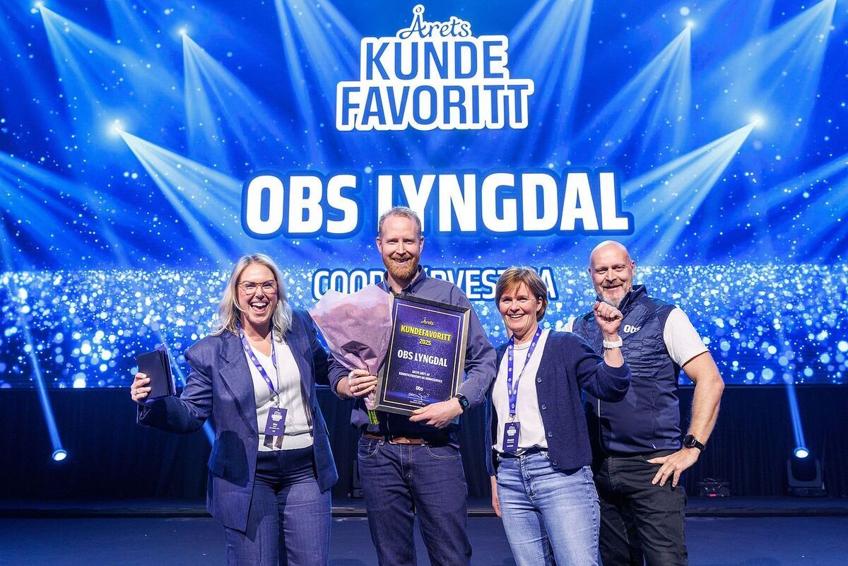 Kåret til kundenes favoritt i hele Norge: – Betyr enormt mye