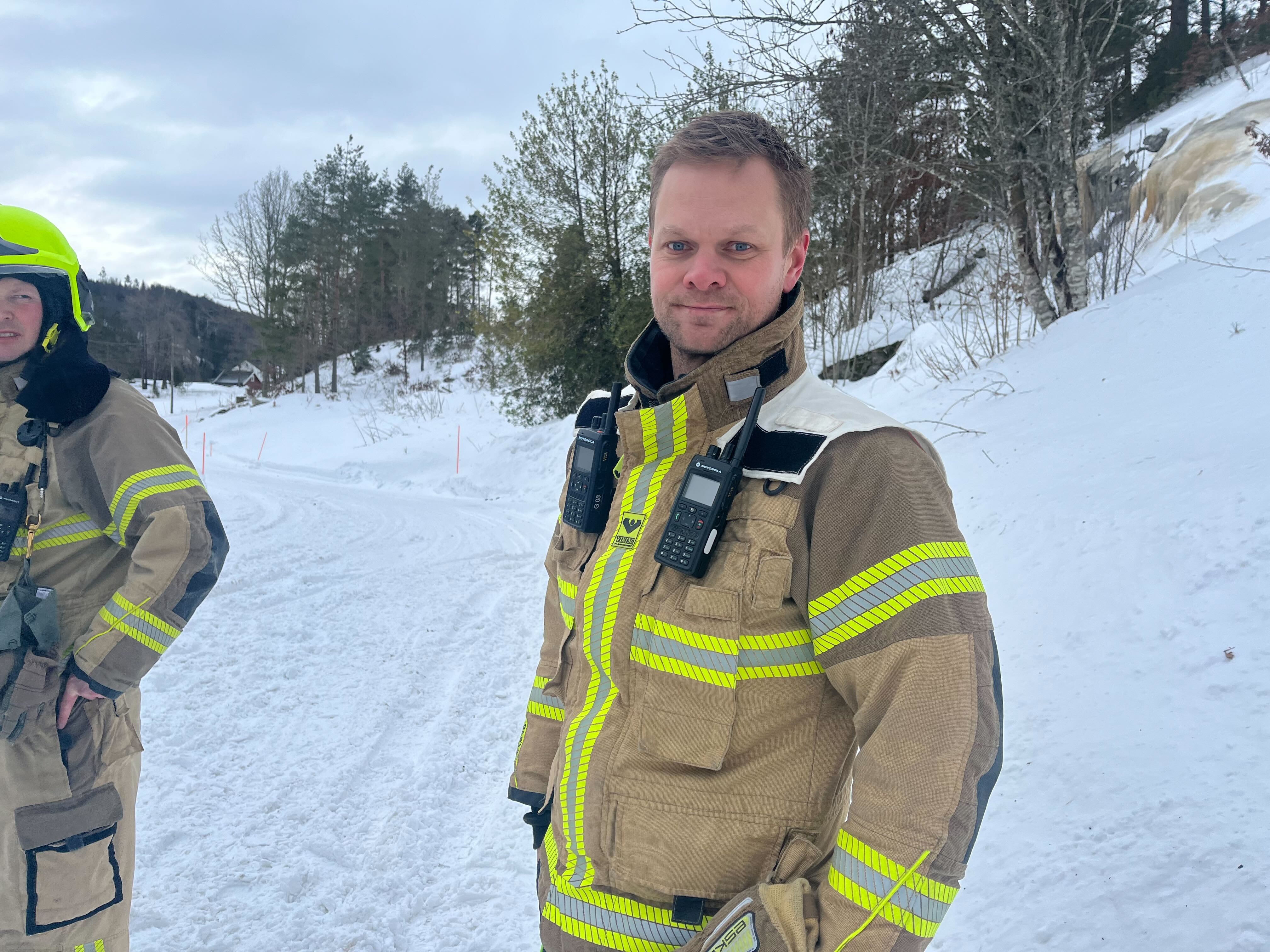 – Det fyres hardt om dagen så dette skjer fra tid til annen