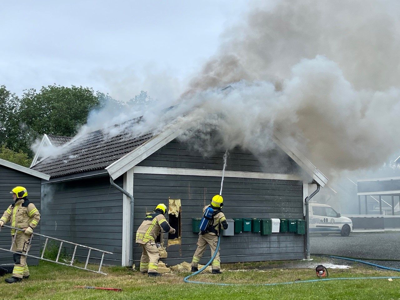 Rykker Ut Til Brann I Garasje Innherred no
