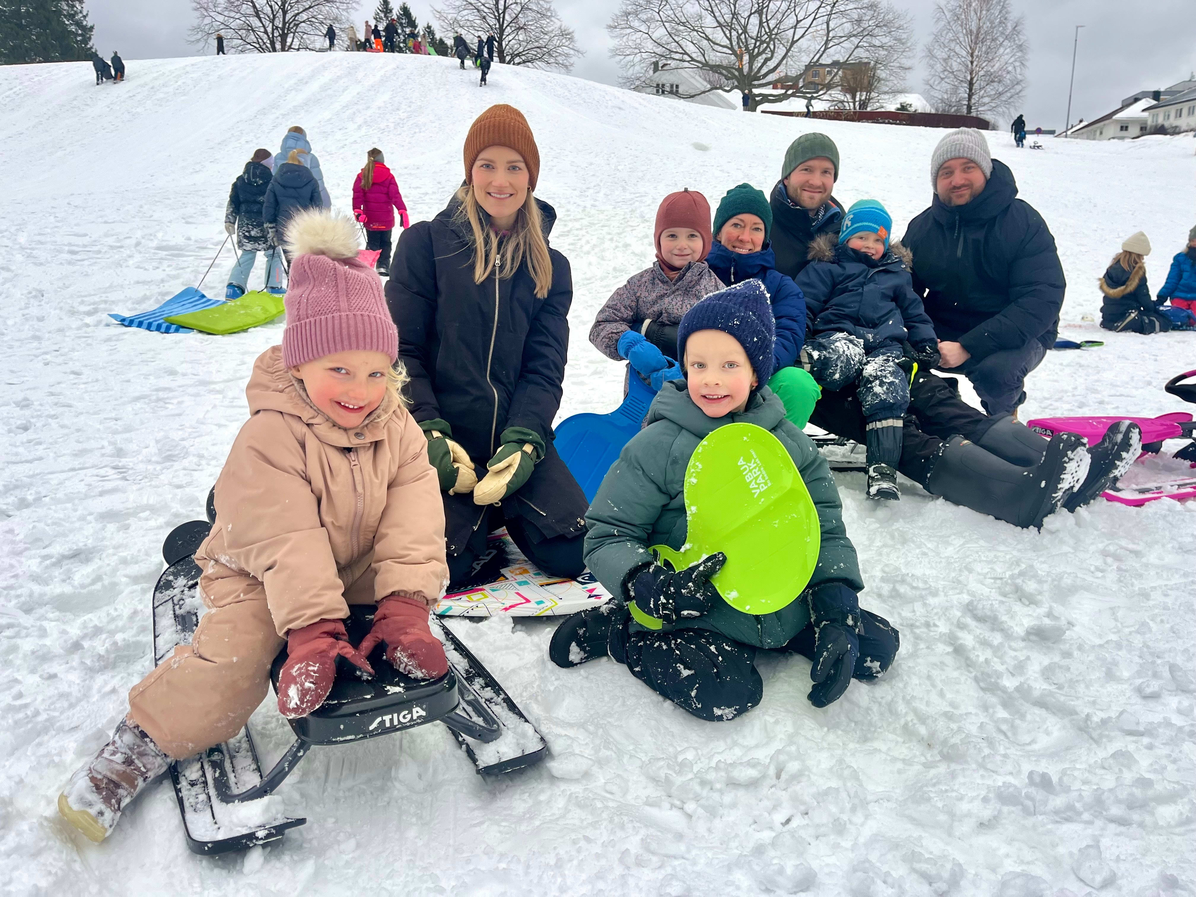 – Ikke ofte vi har slike vinterdager