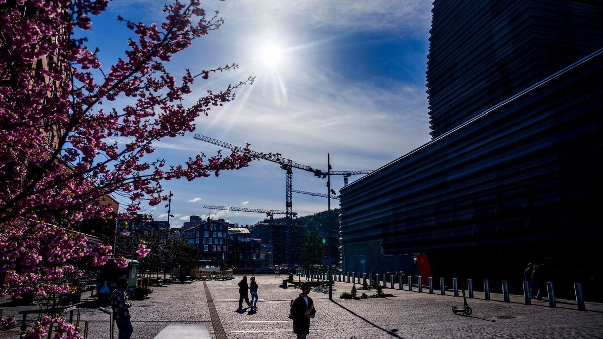 Sommer flere steder i Sør-Norge