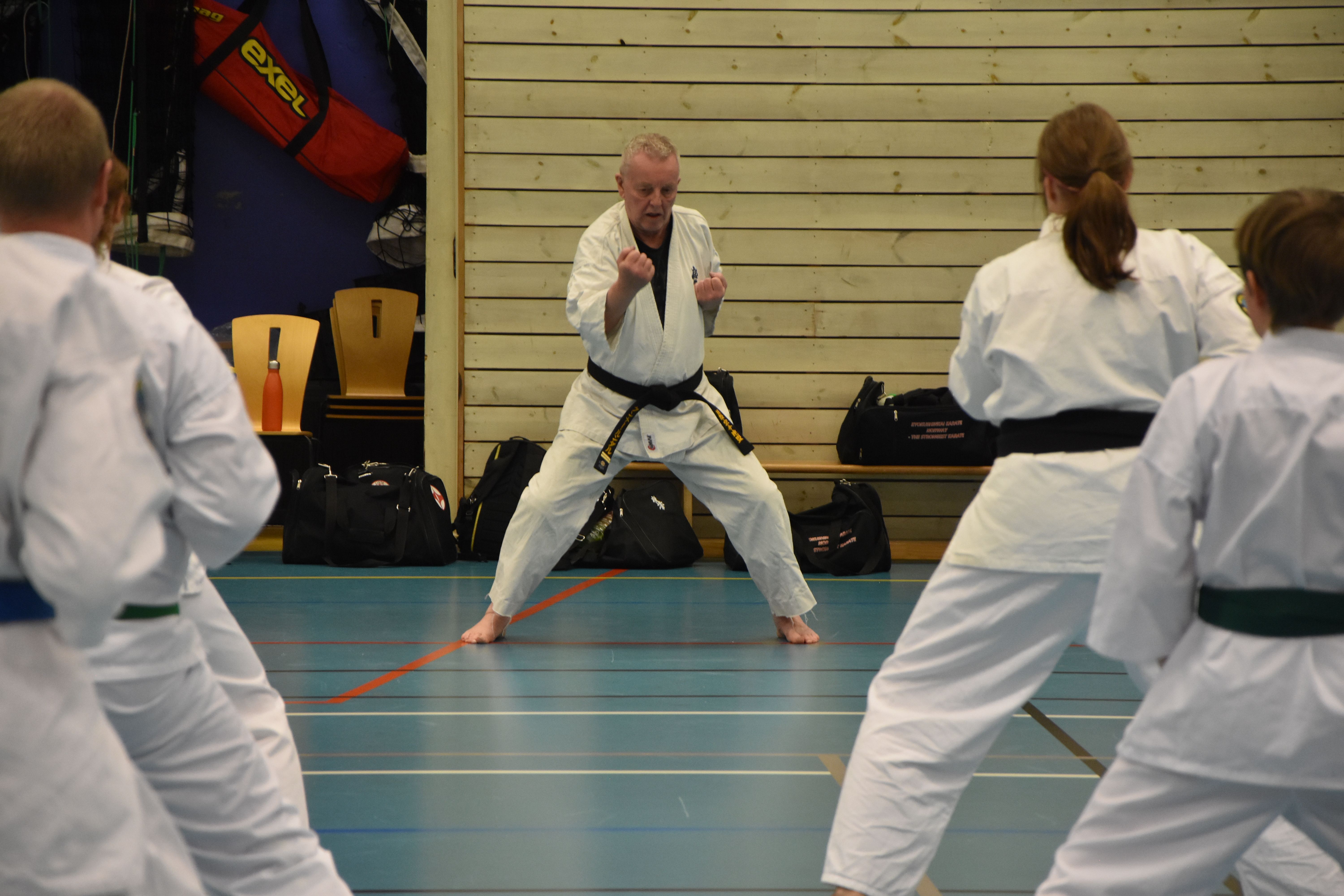 Feiret 70-årsdagen med åpen karate-trening: – Gøy å gjøre noe som jeg har lyst til