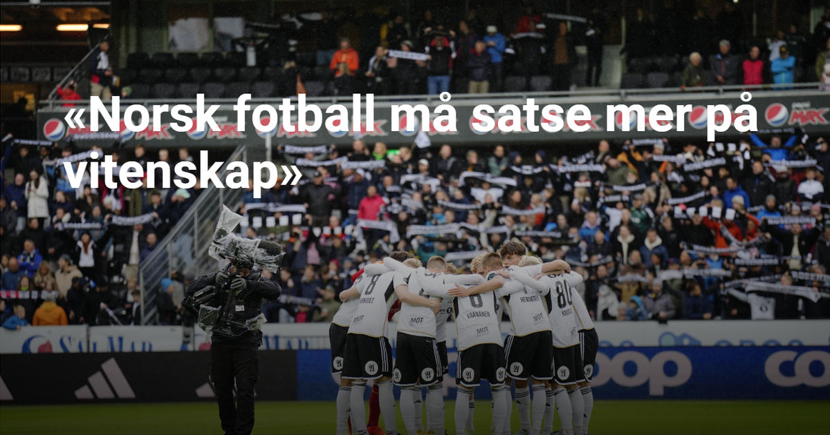 Il calcio norvegese dovrebbe investire di più nella scienza
