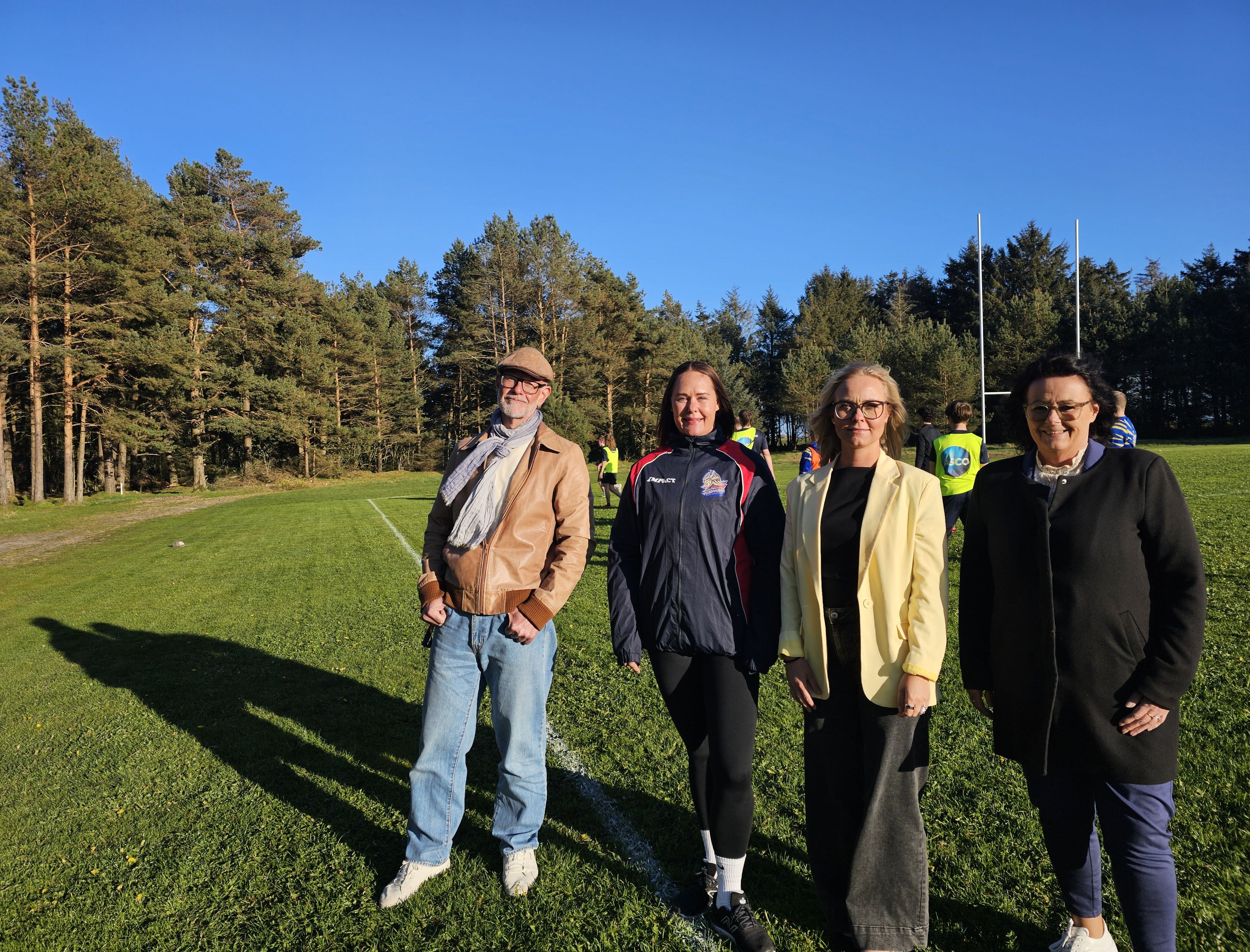 Lands­kamper og folke­fest når rugby­bane åpnes til helgen: – Utrolig stas