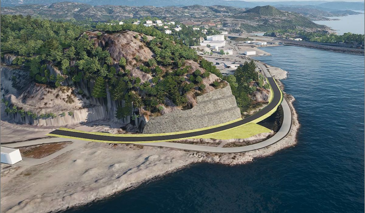 Må bygge ny vei før havn kan flyttes