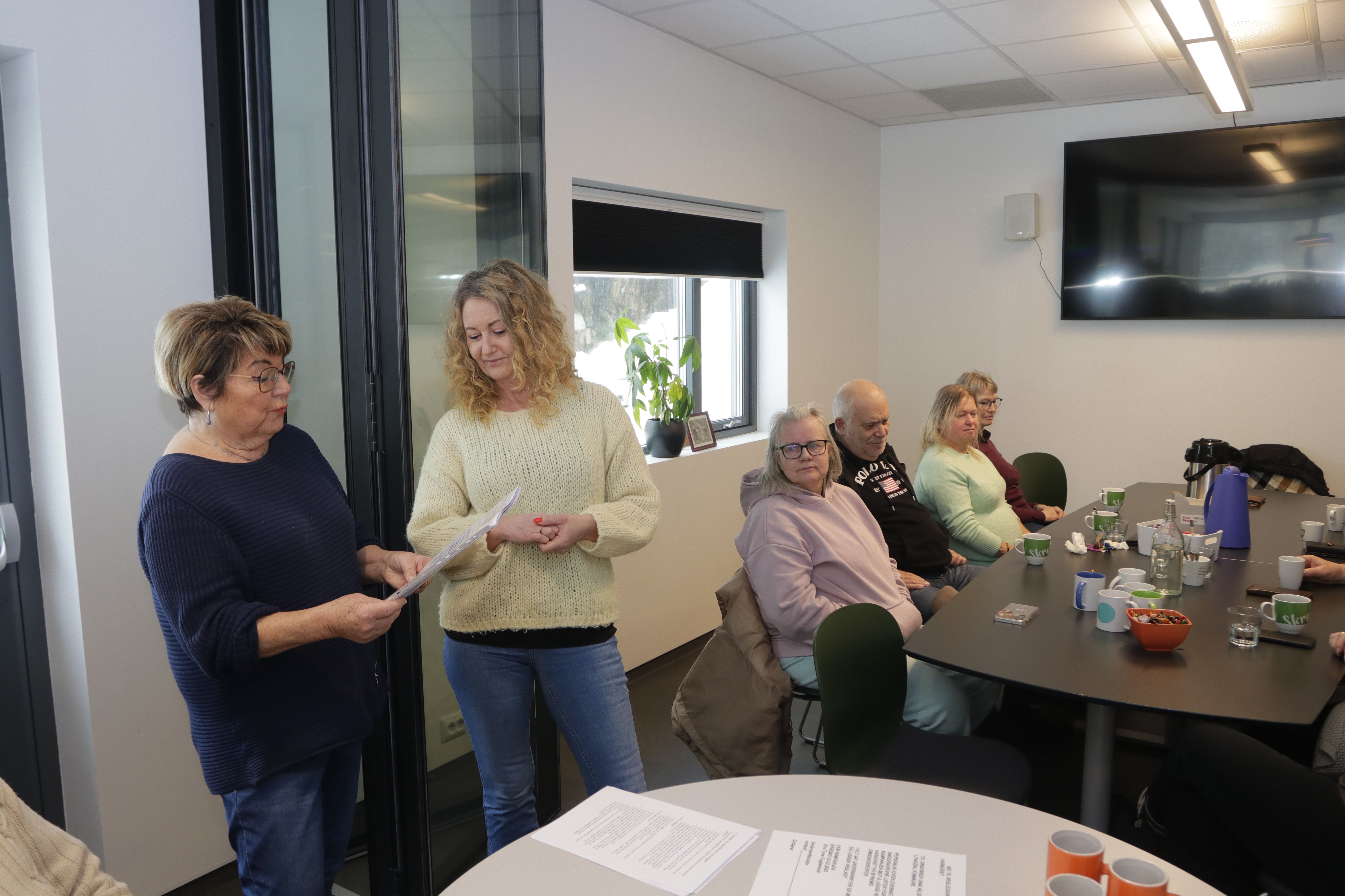 Kampen fortsetter: Nesten 450 underskrifter ble levert ordføreren