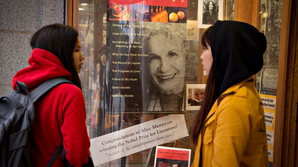 Alice Munro ikke til Stockholm itromso.no