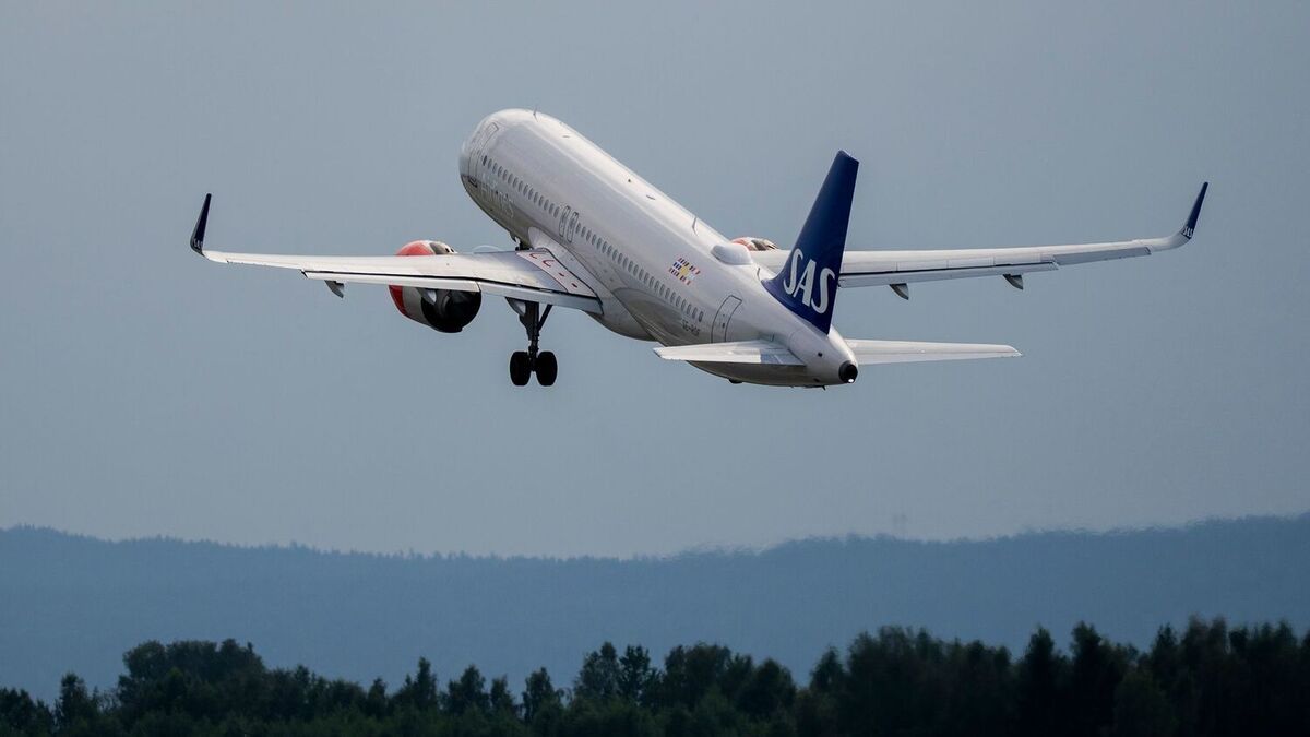 SAS har innstilt over 100 innenlands flyavganger denne uken