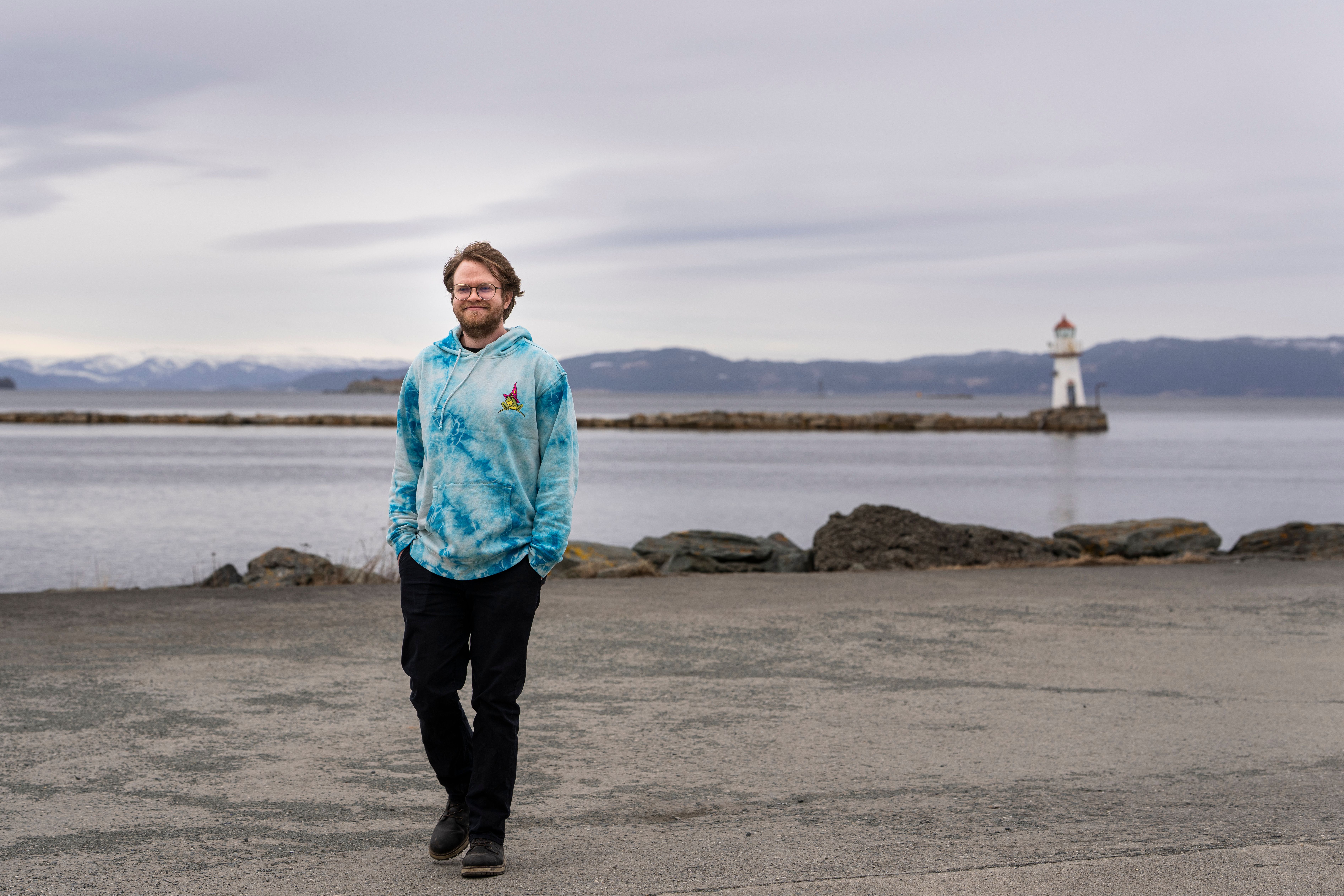 Marius fant fremtiden i toppen av trappa