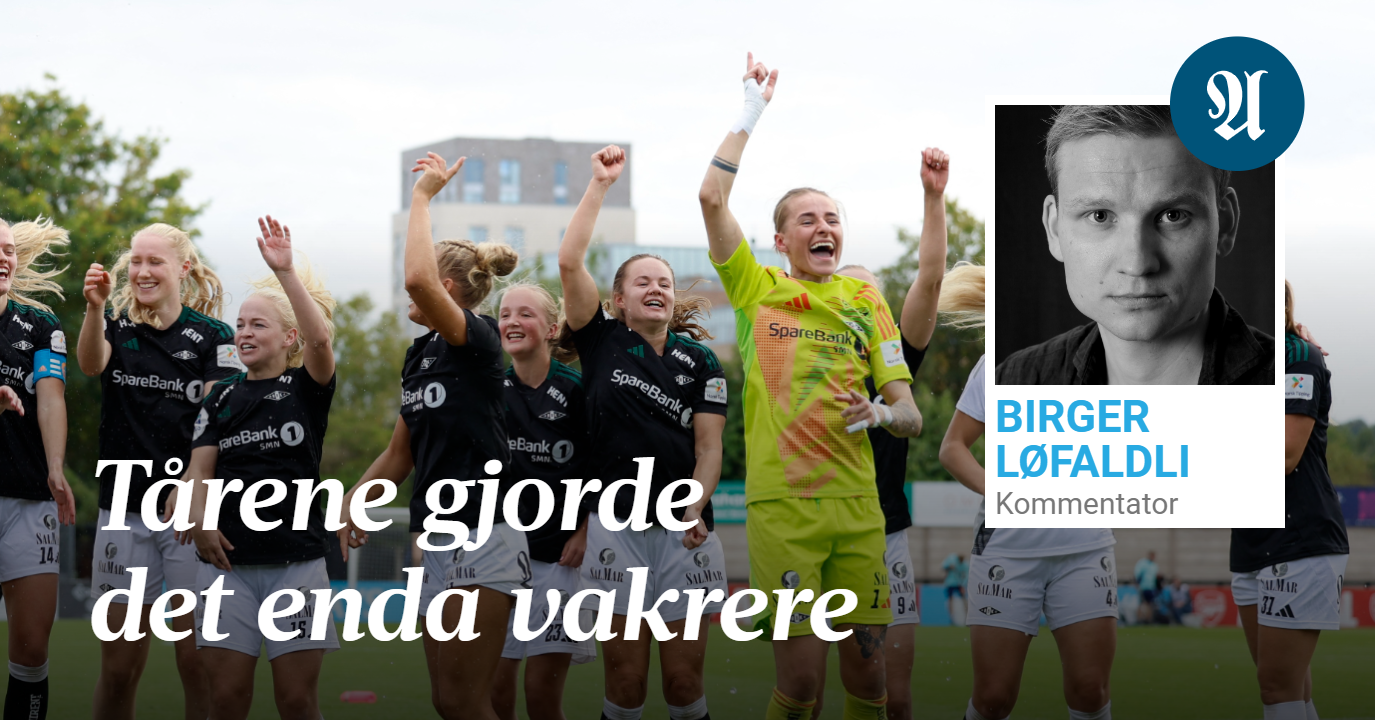 Tårene gjorde det enda vakrere - adressa.no