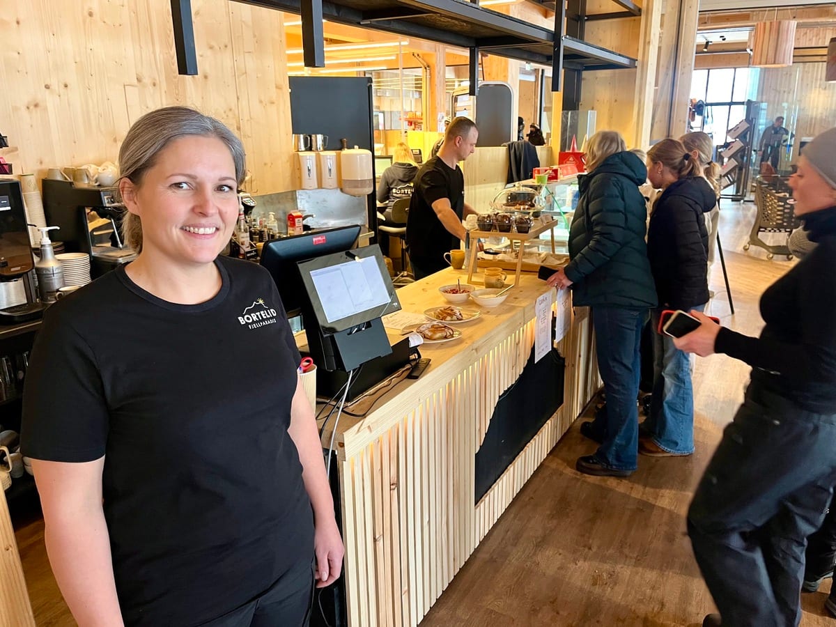 Ny kafé: – Veldig mye folk