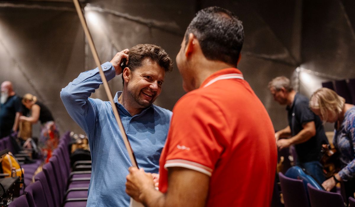 – Tenk at dere er kommet til Østerrike for å besøke meg