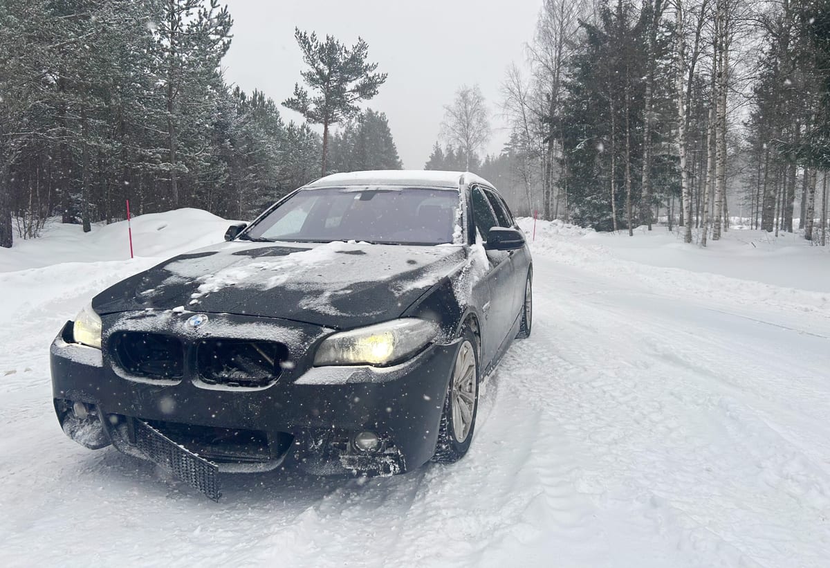 – Det spratt inn i min front