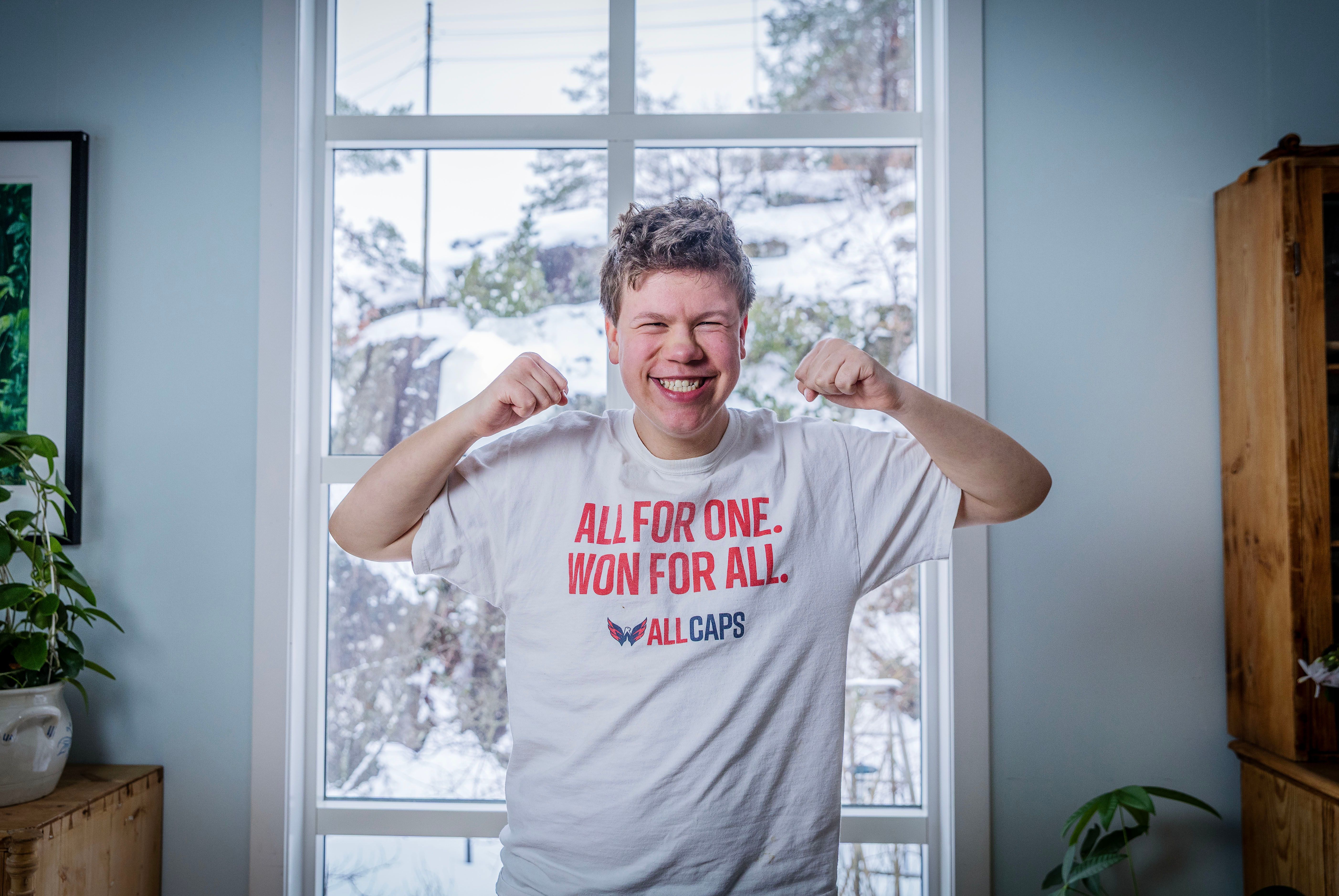 – Jeg er en gledesspreder. Sånn er jeg.