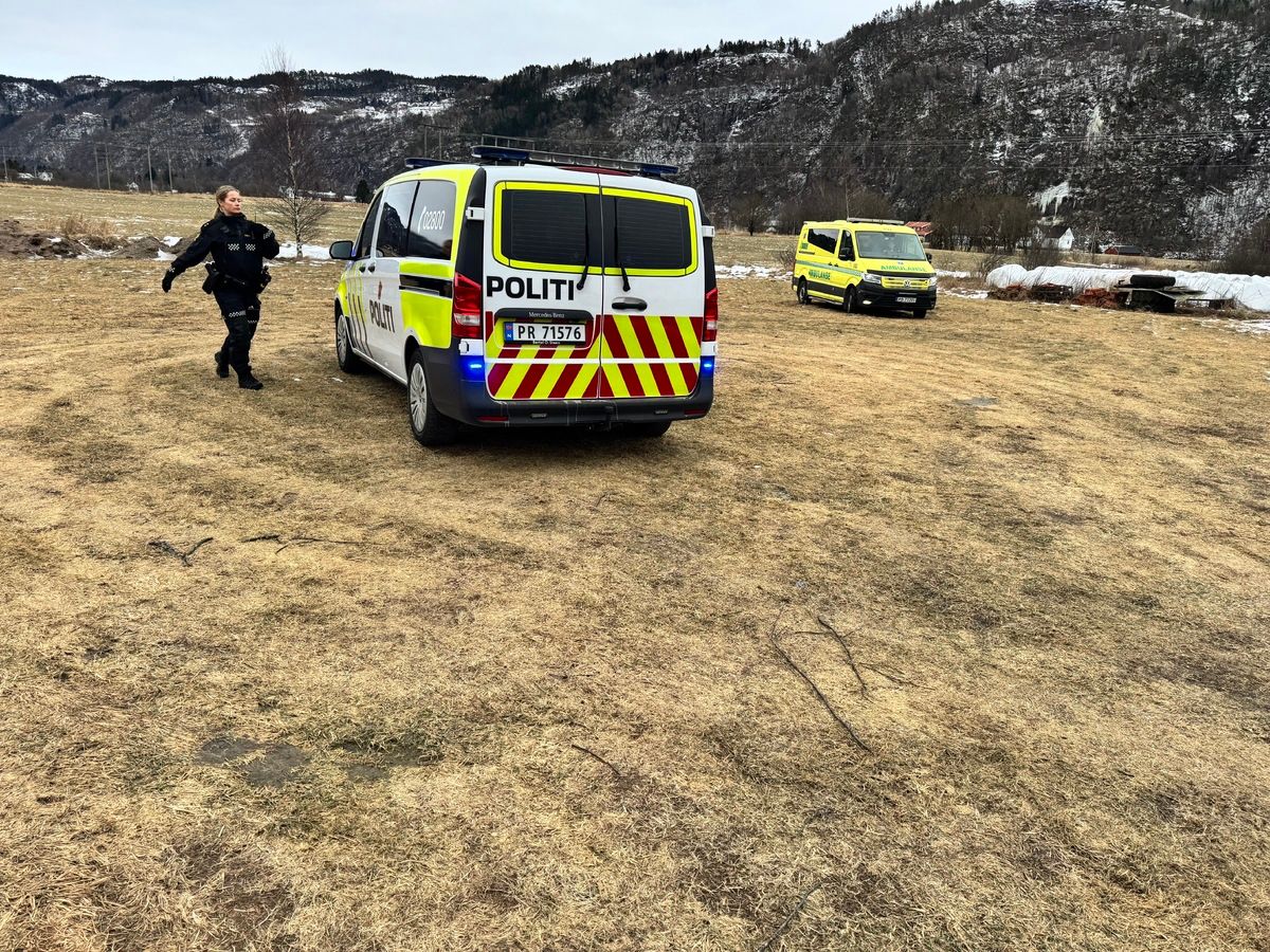 Har rykket ut til trafikkulykke på fylkesvei