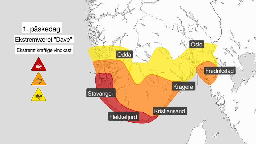 Siste nytt fra meteorologen: – Veldig kraftig