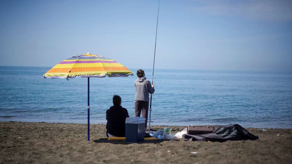 Conte Italienerne Skal F Dra P Stranda I Sommer Smp no