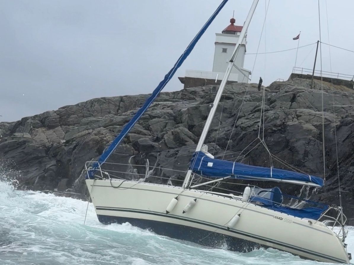 Robert og vennene i seilbåt­drama: – Nå ligger den på 100 meters dyp