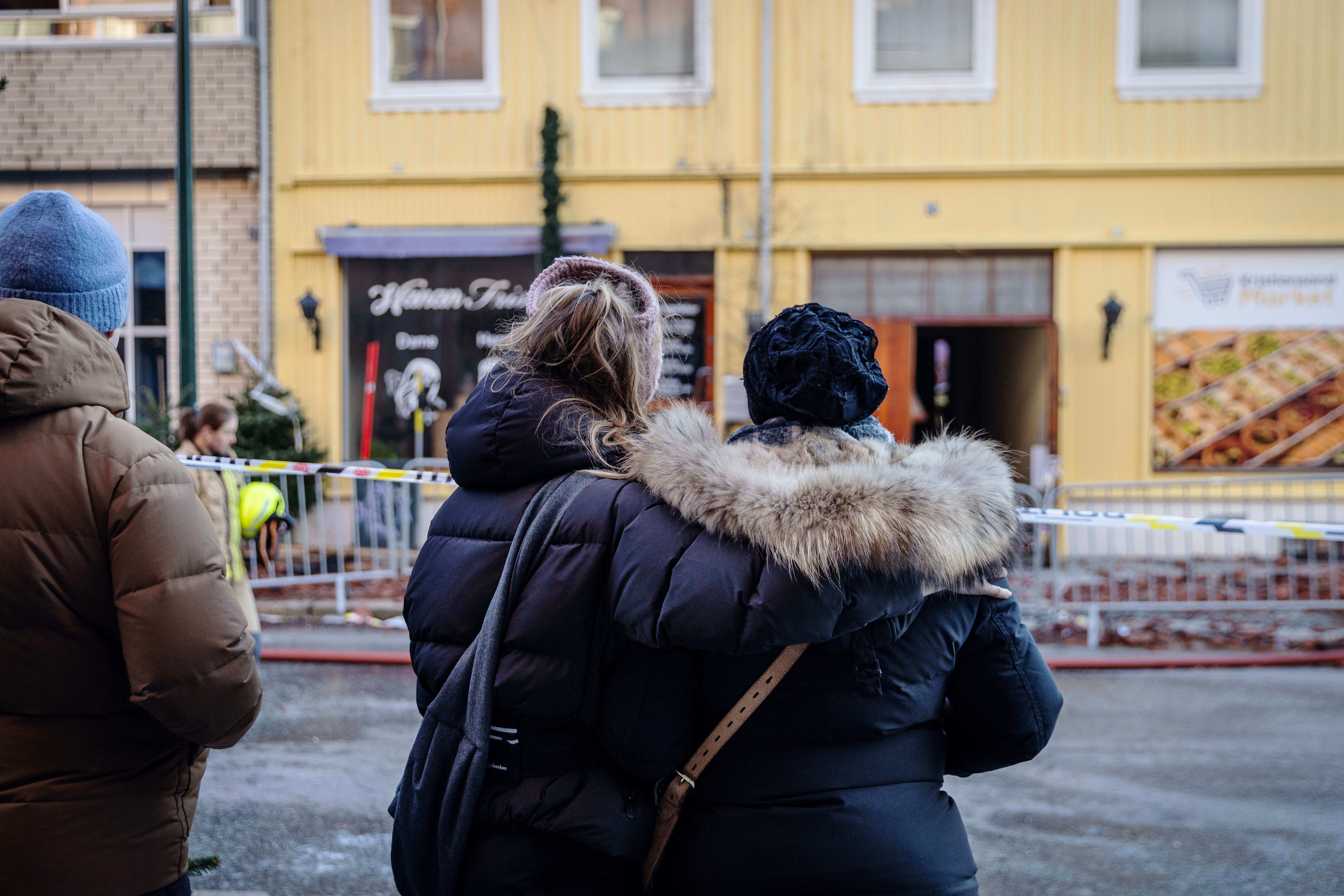 Åpnet igjen etter bran­nen: – Jeg har grått så mye