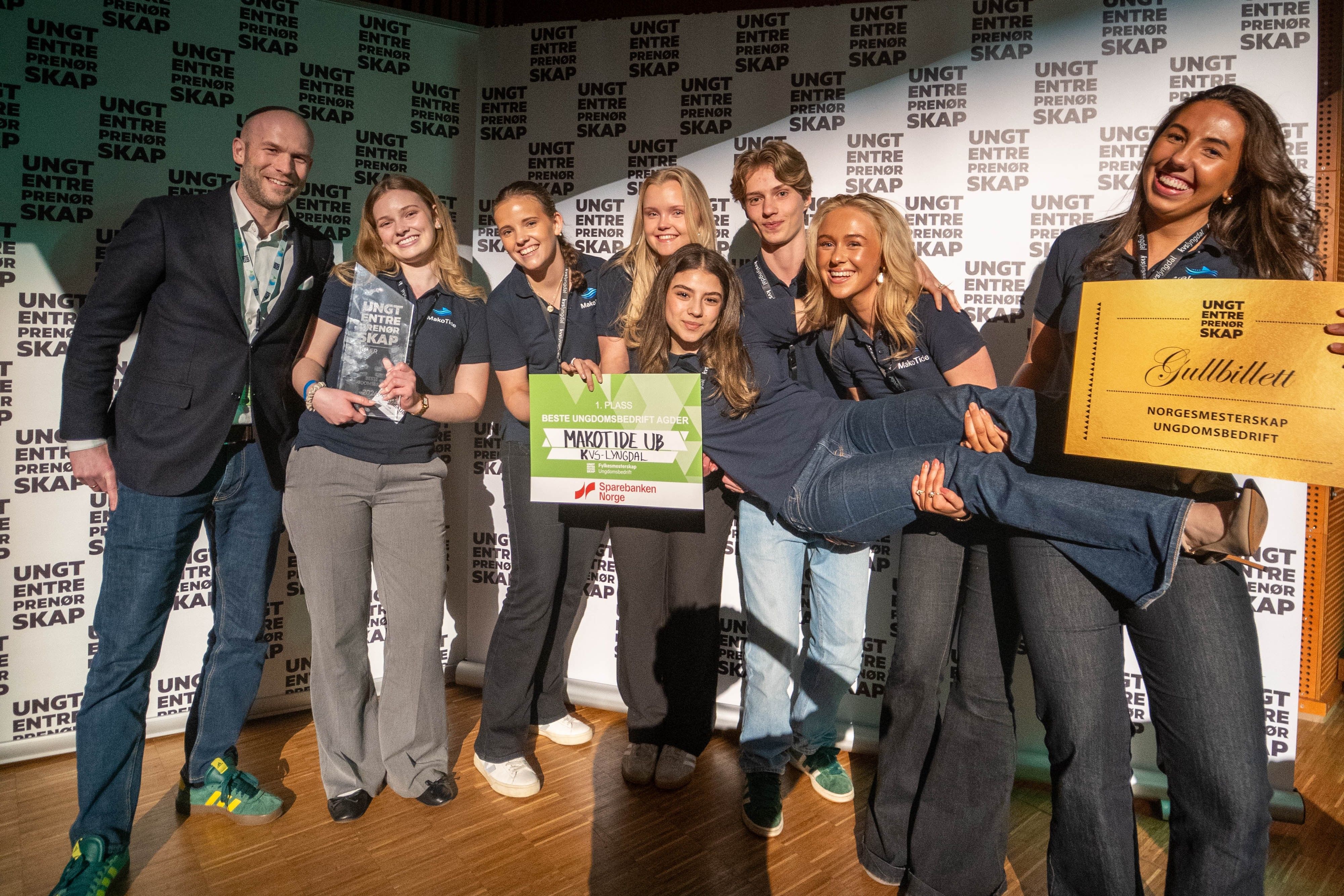 Kåret til årets ungdomsbedrift