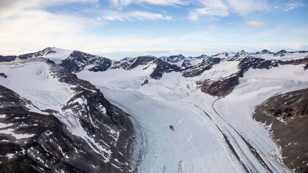 Norske isbreer fortsetter å trekke seg tilbake - smp.no