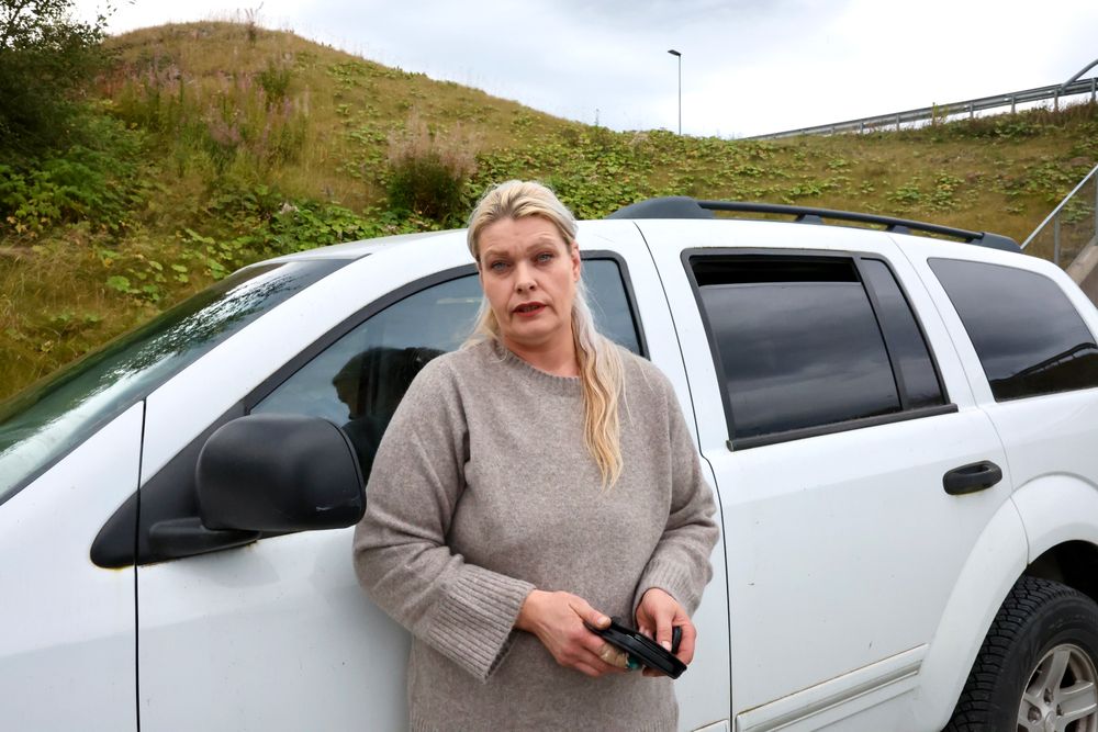 Her ser hun skredet: – Å, herregud