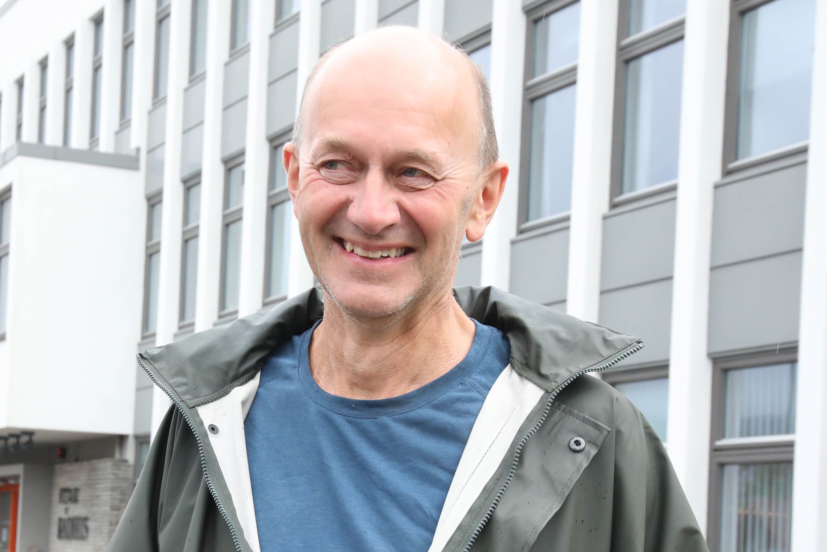 Harald Rydland (62) har aldri vore så høgt oppe før - sunnhordland.no