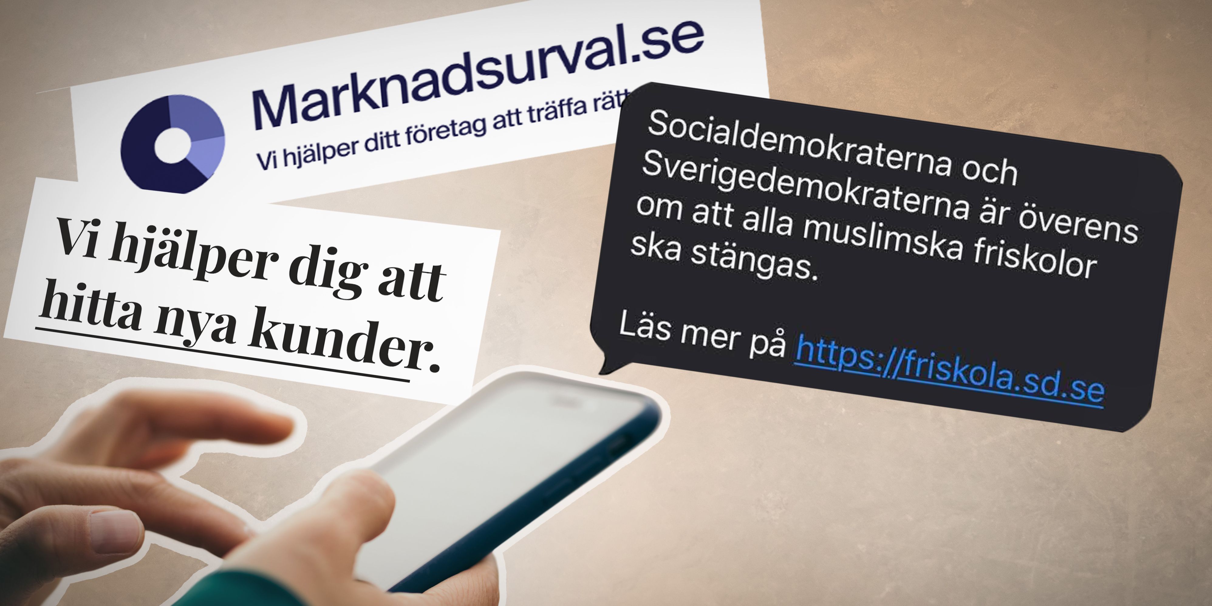 Så skräddarsyddes SD:s kritiserade sms-kampanj
