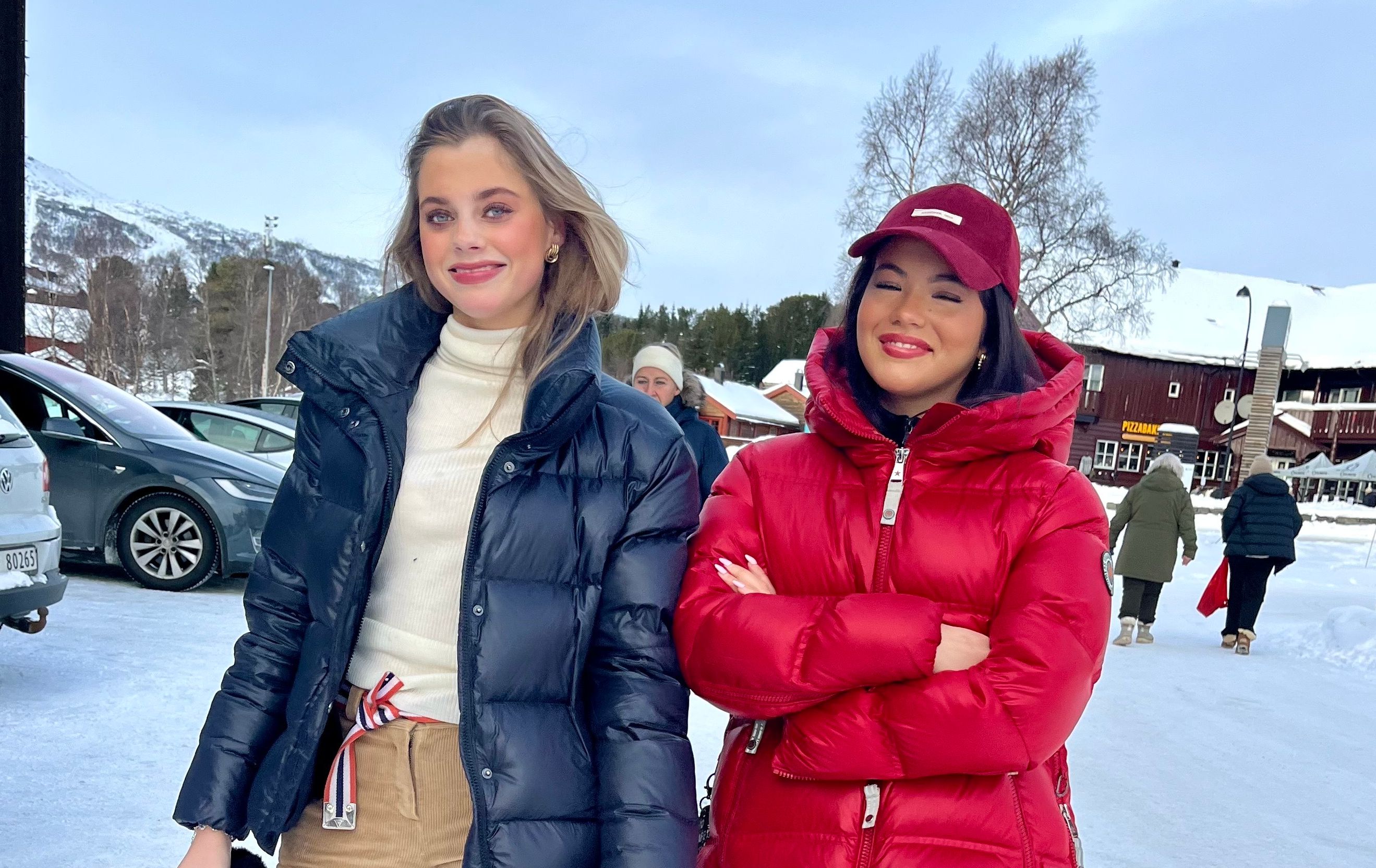 – Det koster litt å kle seg godt og fint, men vi bruker de samme jakkene hjemme