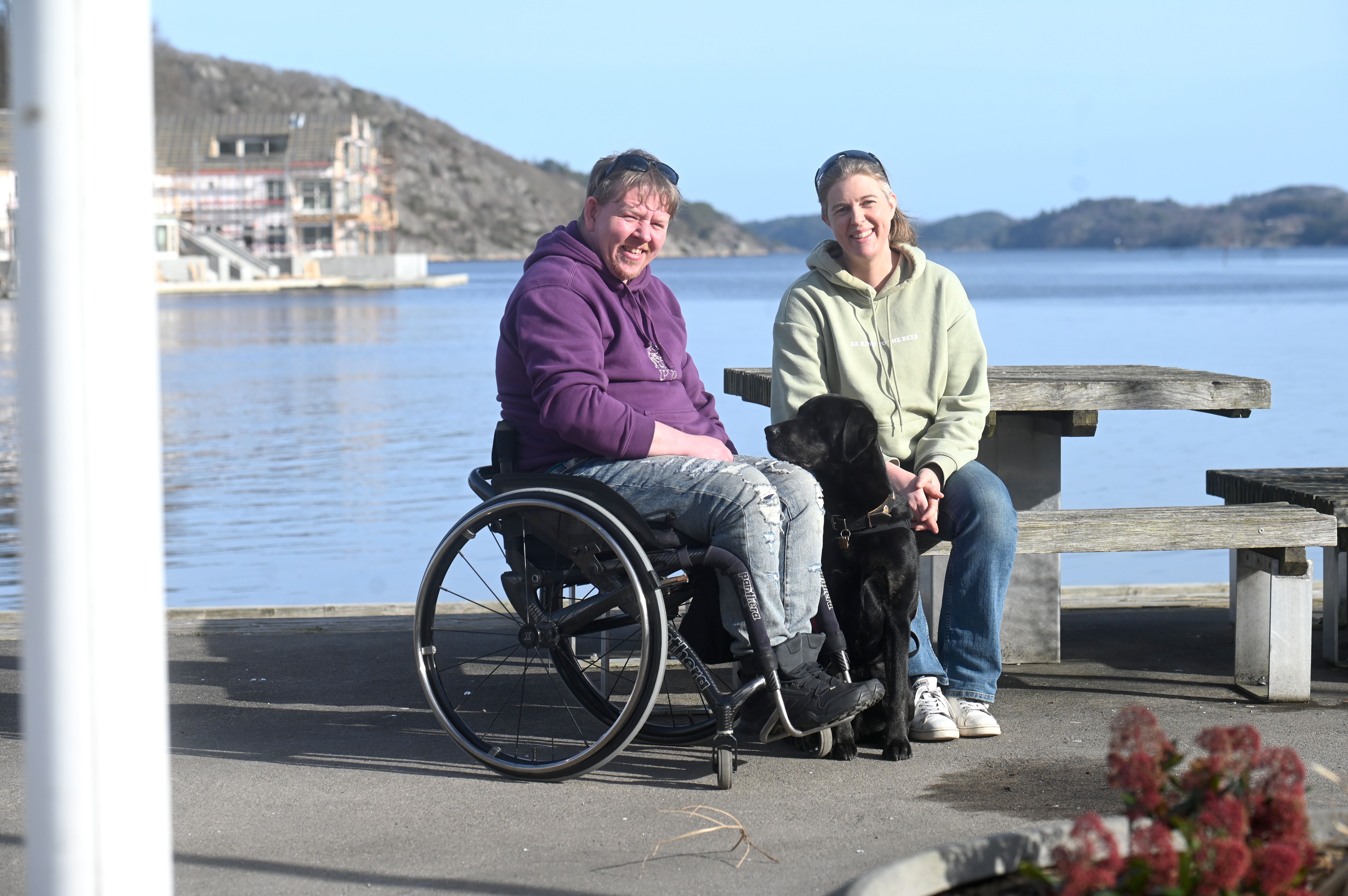 – Jeg gir meg ikke. Jeg skal ut.