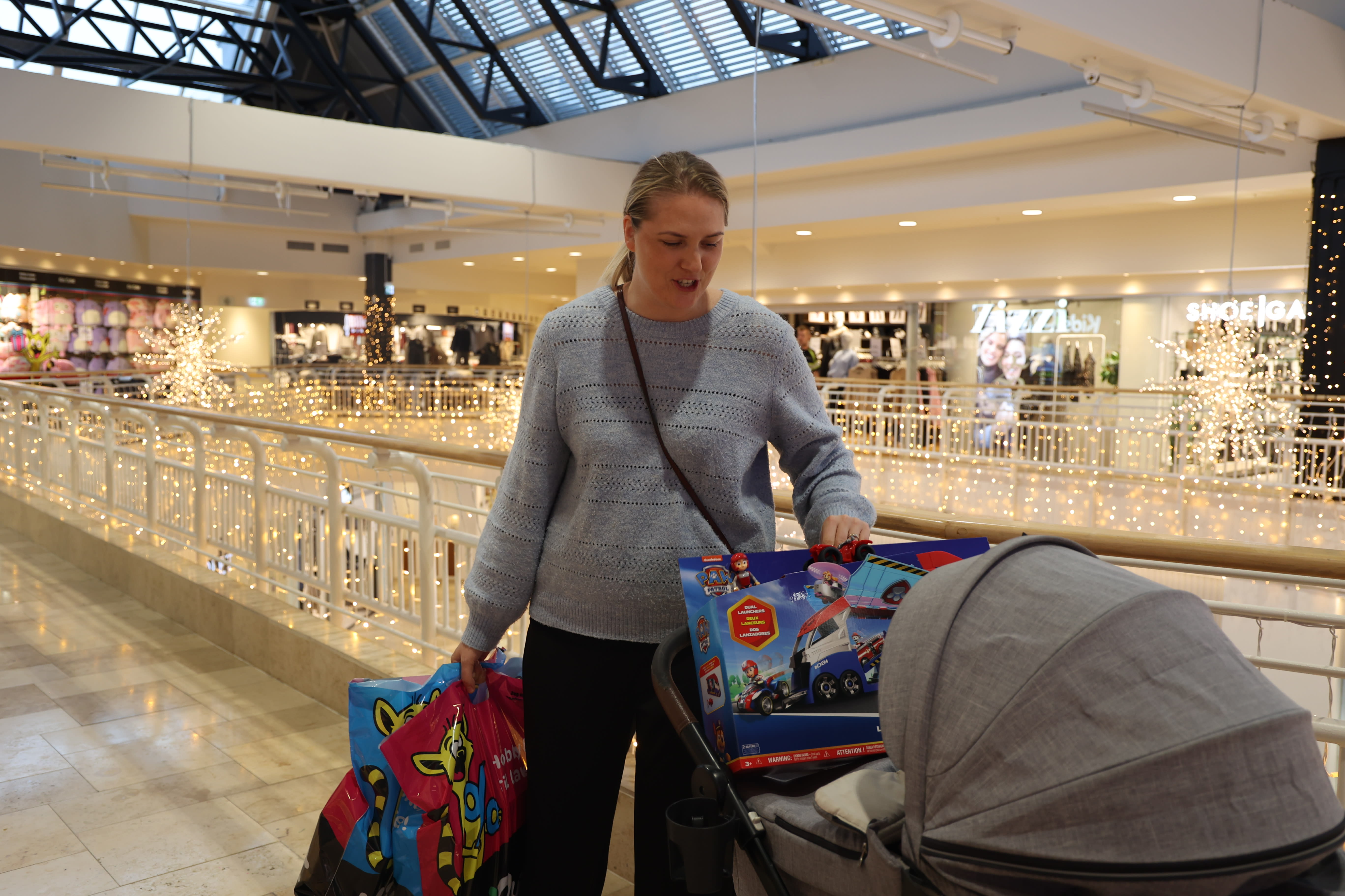 – Det var nesten ikke mulig å gå rundt der